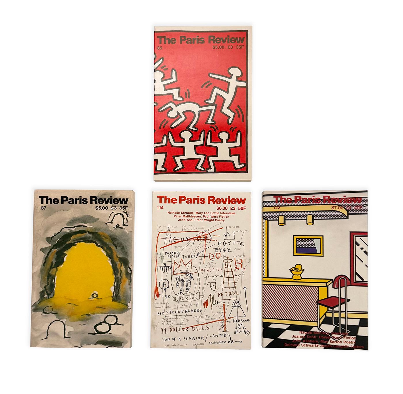 Basquiat Keith Haring Roy Lichtenstein The Paris Review im Zustand „Gut“ im Angebot in Brooklyn, NY
