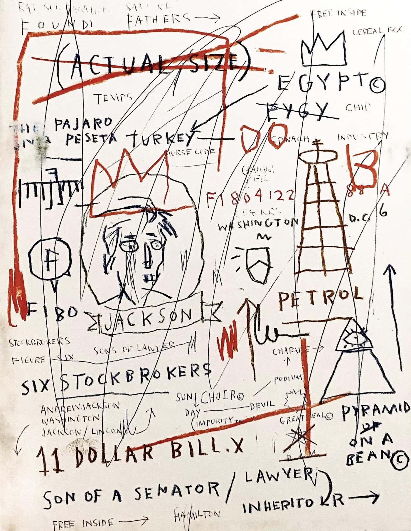 Fine XX secolo Basquiat Keith Haring The Paris Review (set di 2) in vendita