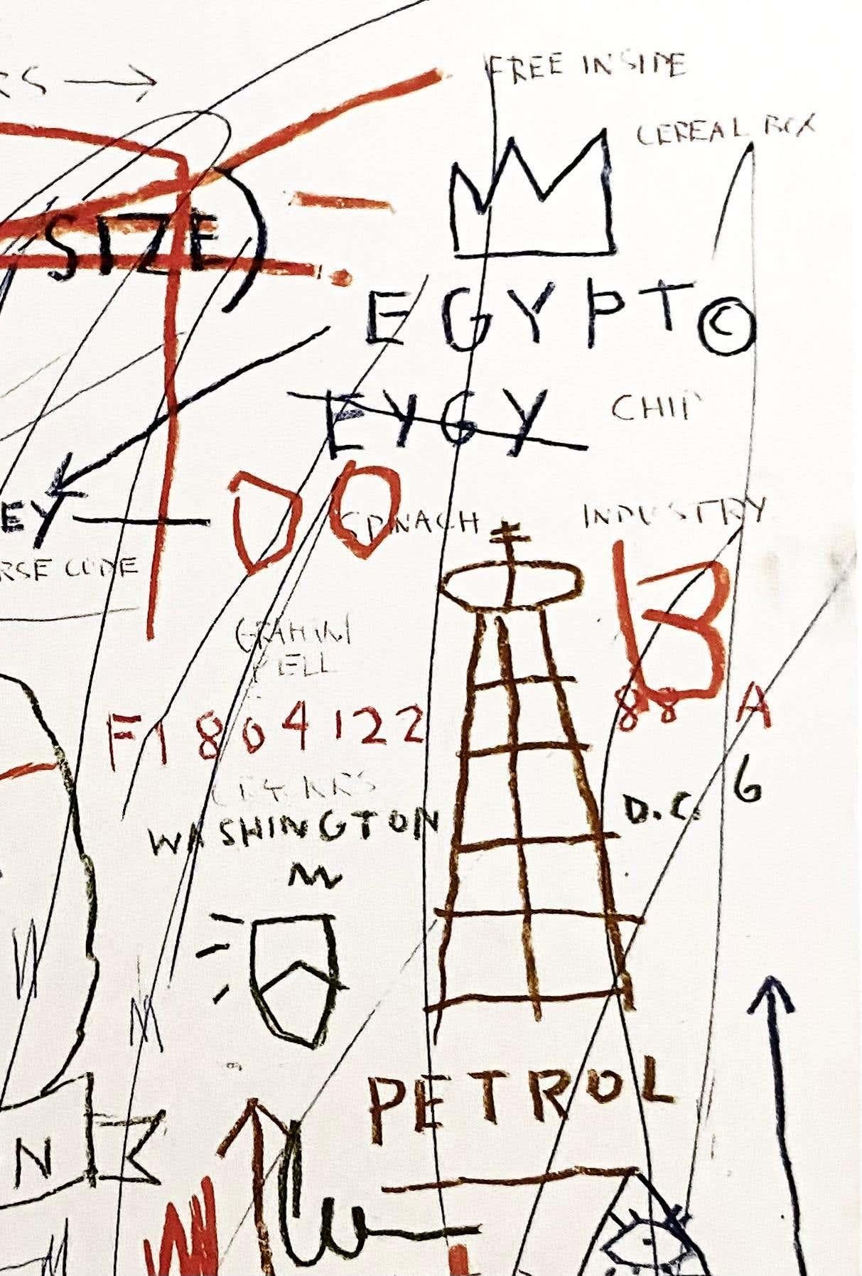 Basquiat Keith Haring The Paris Review (set di 2) in vendita 1