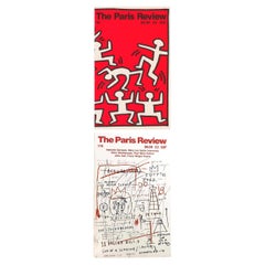 Basquiat Keith Haring The Paris Review (Set von 2)