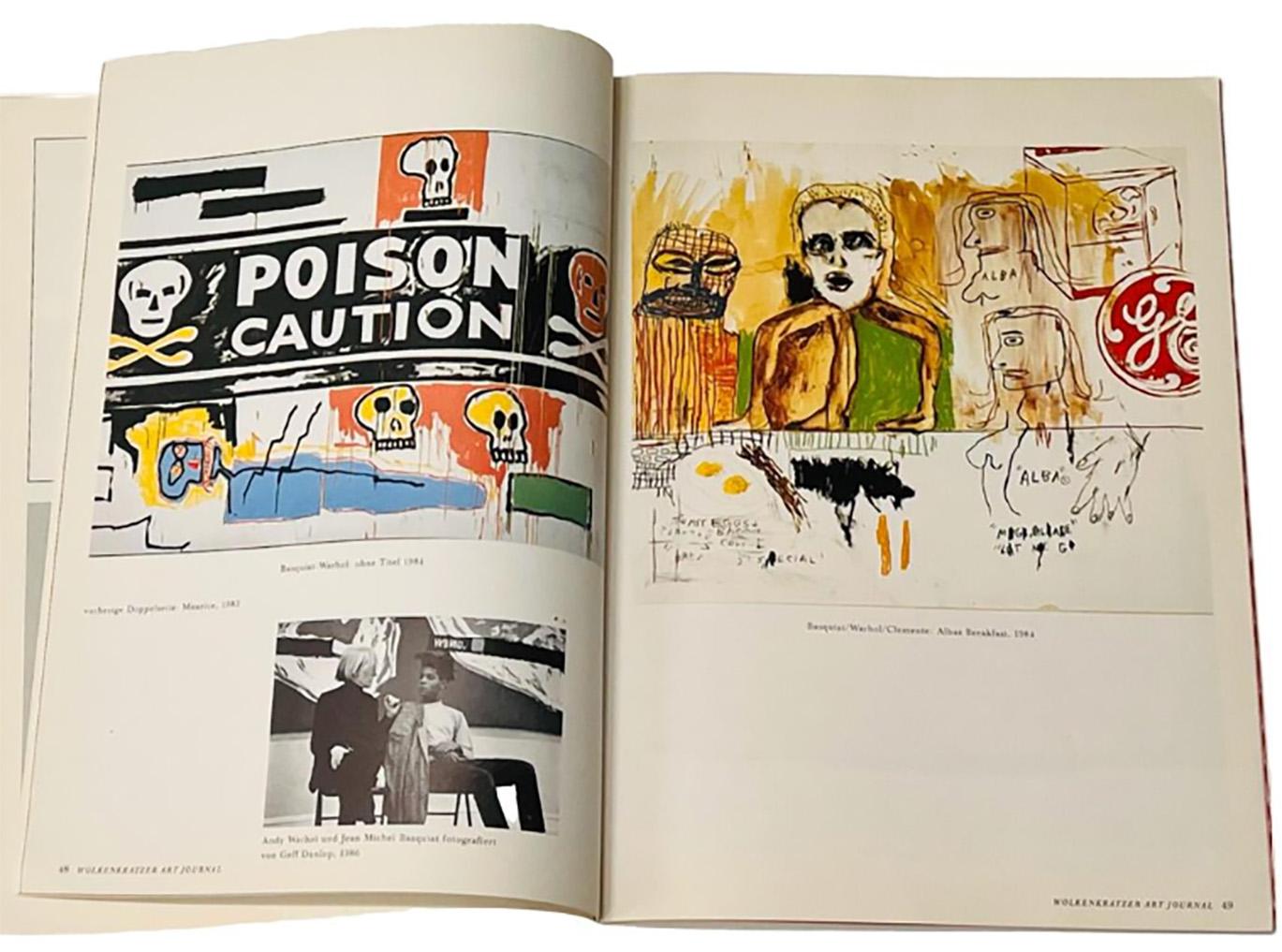 Fin du 20e siècle Magazine Basquiat 1987 en vente