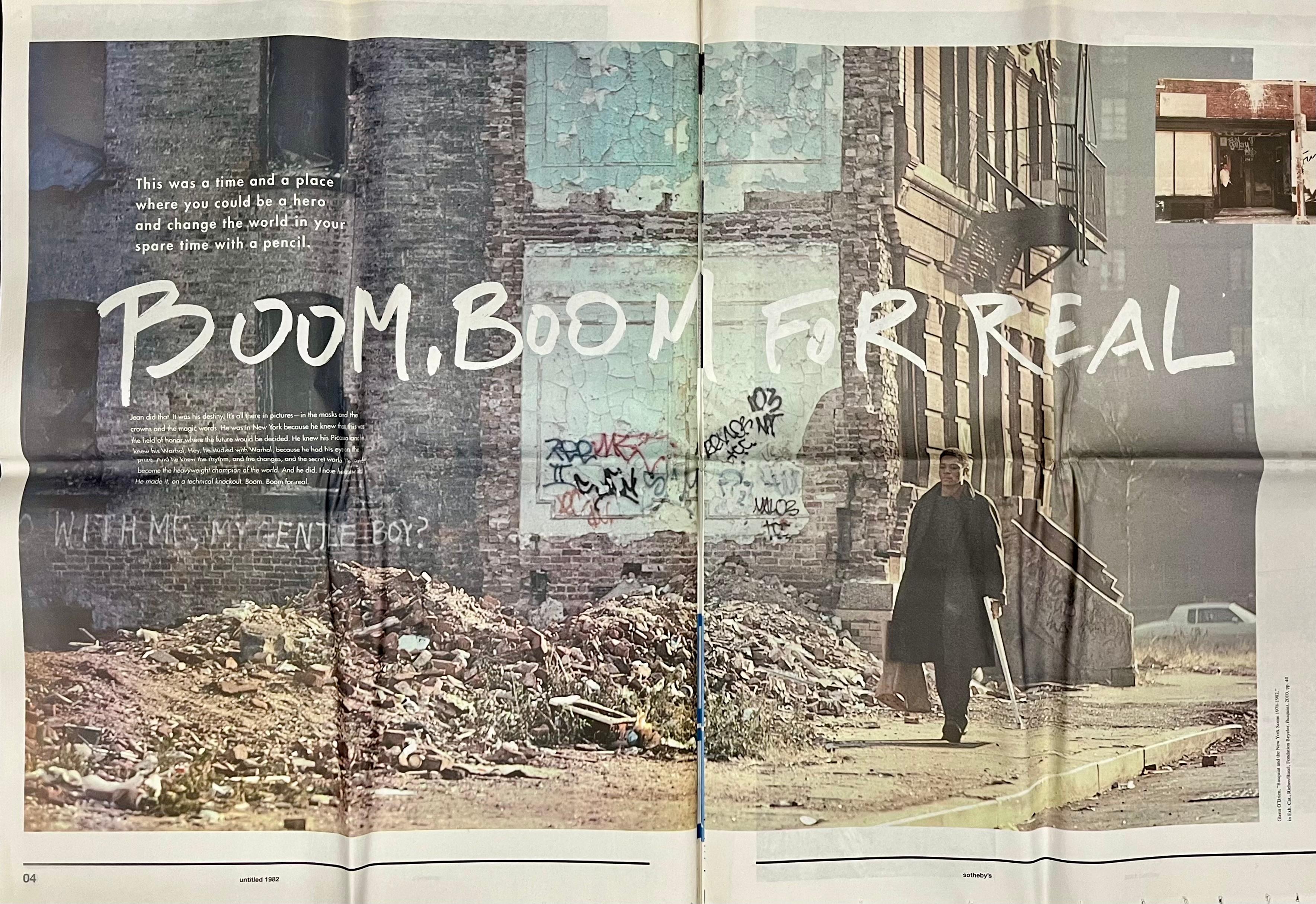 XXIe siècle et contemporain Basquiat Sotheby's 2017 promotionnel en vente