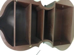Bass Fiddle Cello Liquor Storage Cabinet