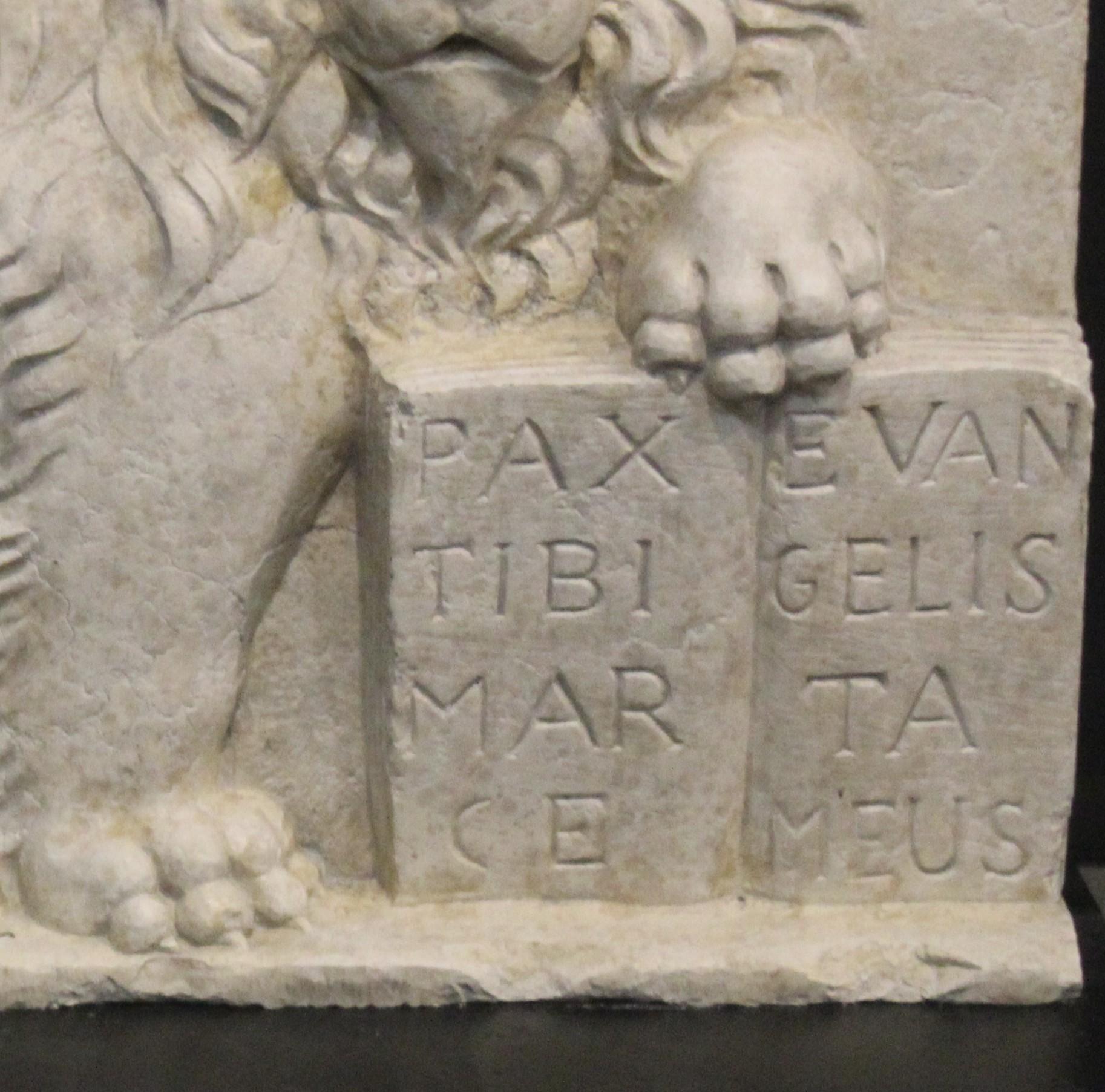Bass-Relief Löwe von St. Markus im Angebot 2
