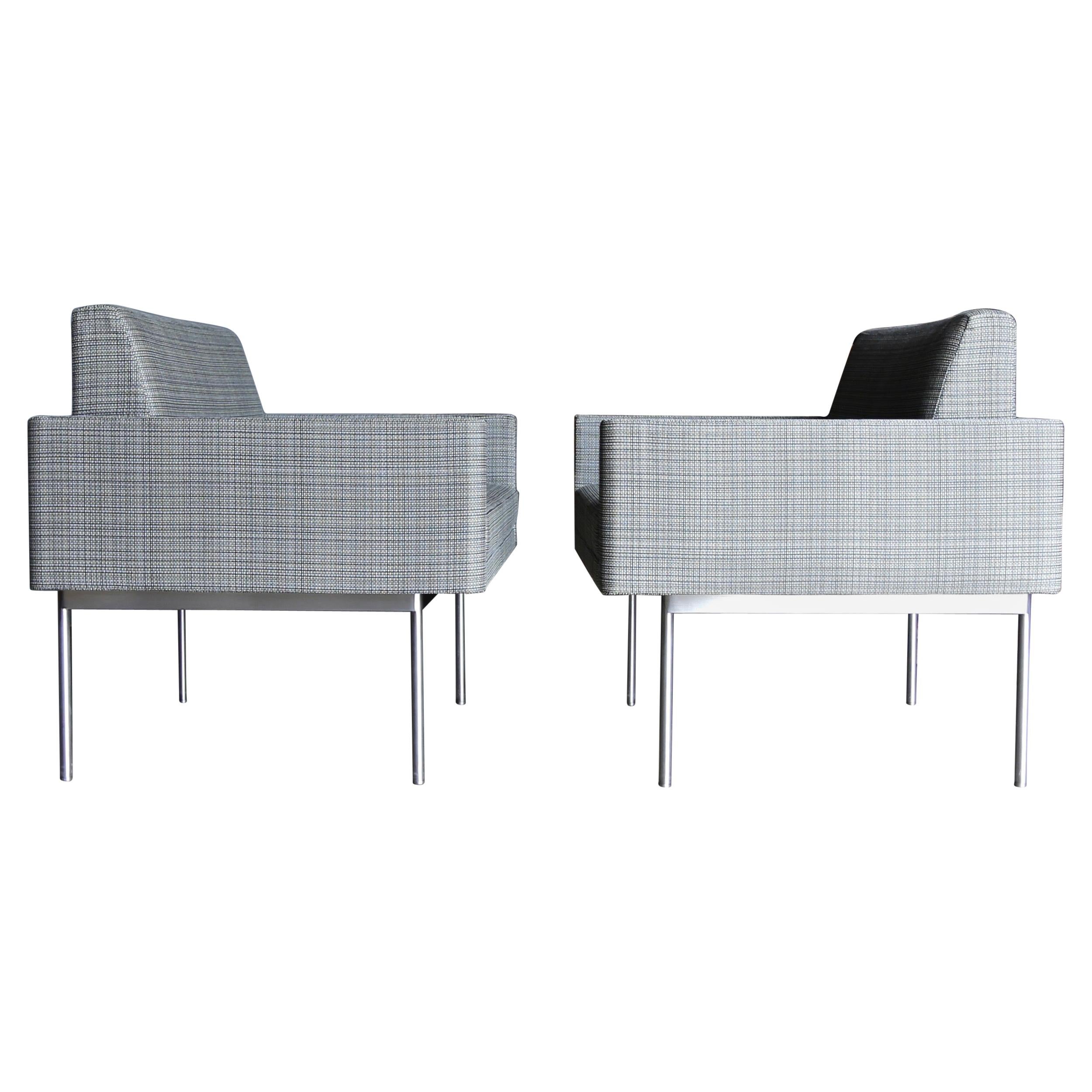 Bassam Fellows Tuxedo Component Lounge Chairs for Geiger, 2015