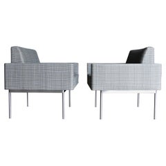 Bassam Fellows Tuxedo Component Lounge Chairs for Geiger, 2015