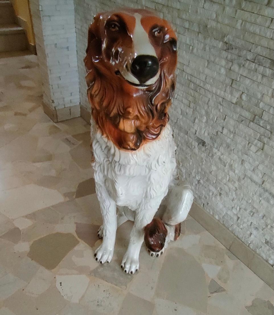 Bassano-Hunde-Keramik, 1940, Italien  im Angebot 1