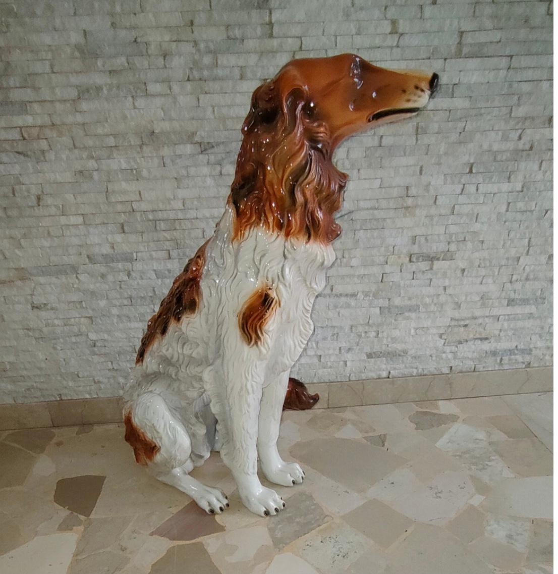 Bassano-Hunde-Keramik, 1940, Italien  im Angebot 2