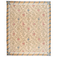 Tappeto floreale Bassarabian con blu, rosso e oro