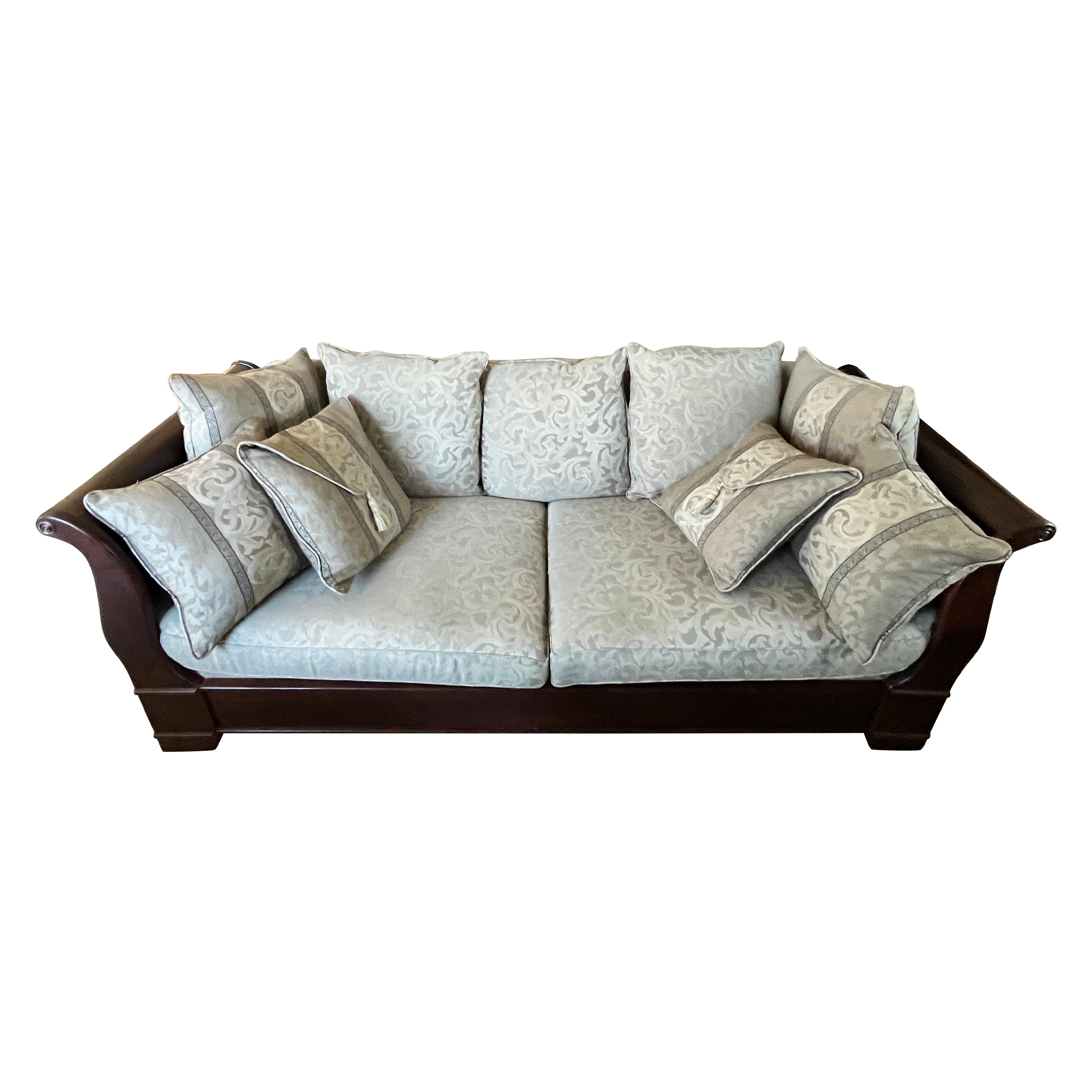 Conjunto de salón tradicional americano Bassett de cinco piezas, década de 1990 en venta