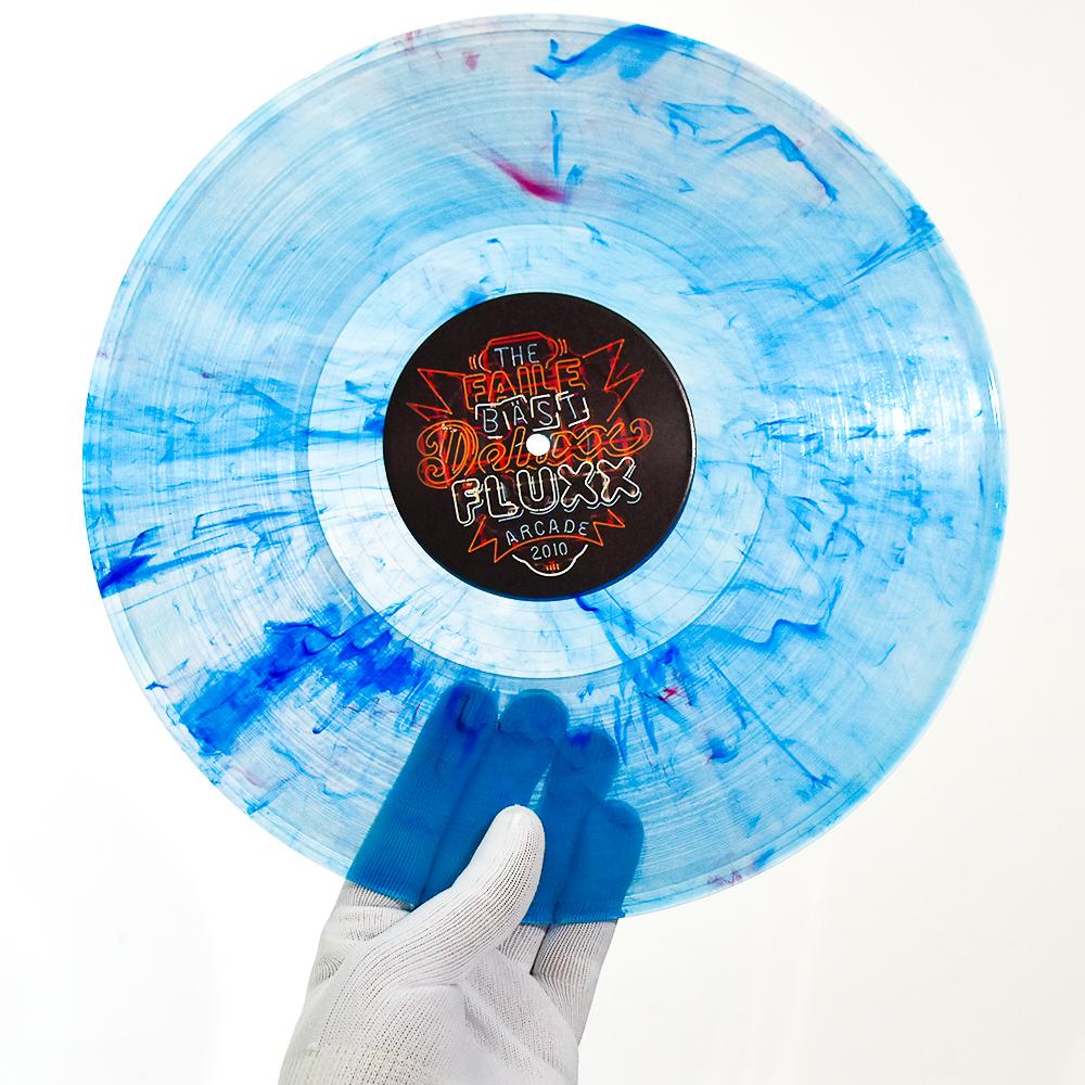 Complex and gorgeous artwork by the super talented artists Bast and Faile (Brooklyn based artists).
Each of these records feature a unique screenprinted cover.
Limited edition of 500 unique cover examples.
This unique version features large MONSTER