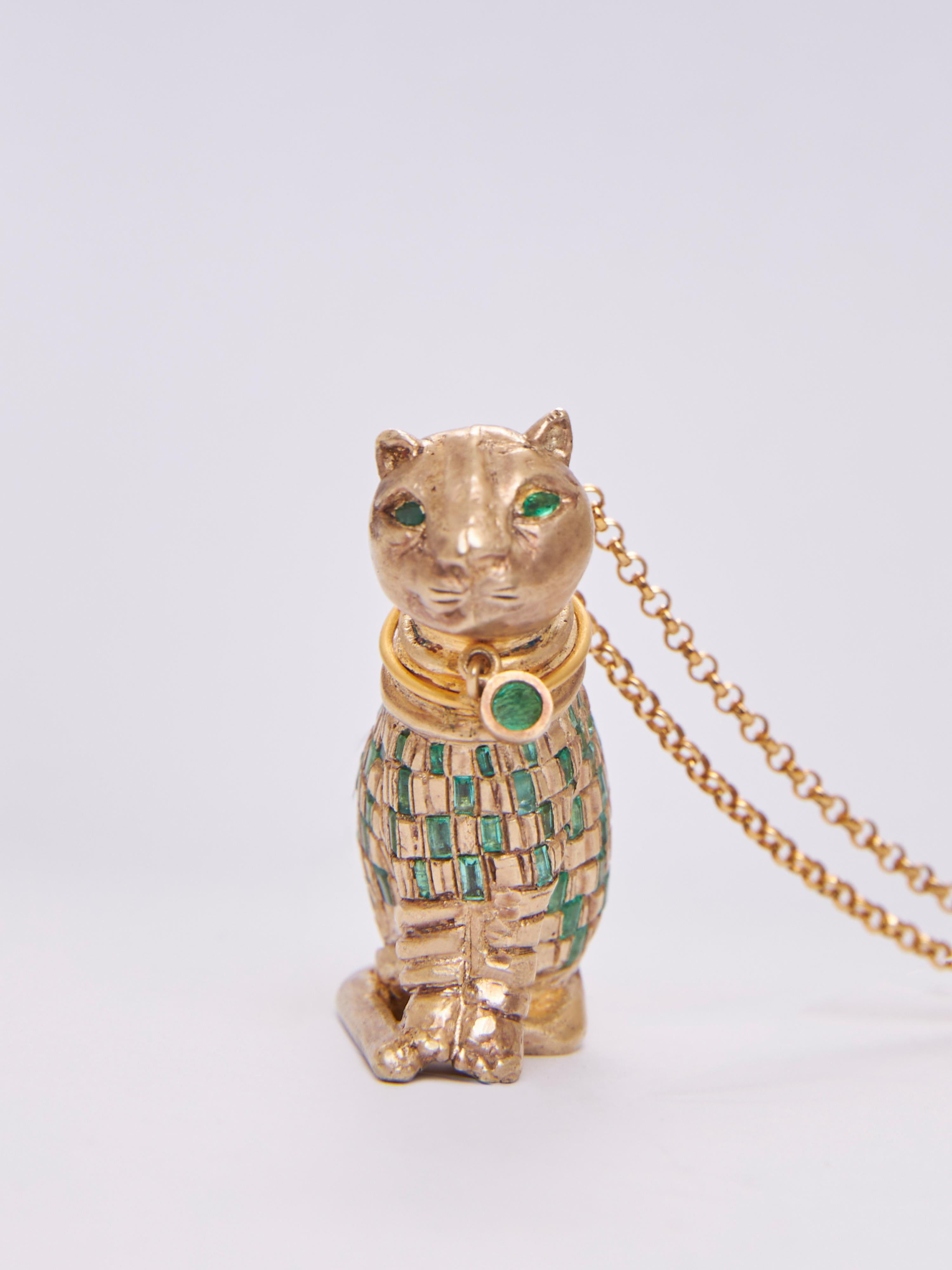 BASTET Amulett für Damen oder Herren im Angebot