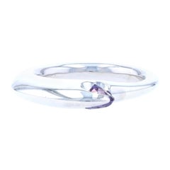 Vintage Bastian Inverun Purple Topaz Ring / Pendant Sterling Silver