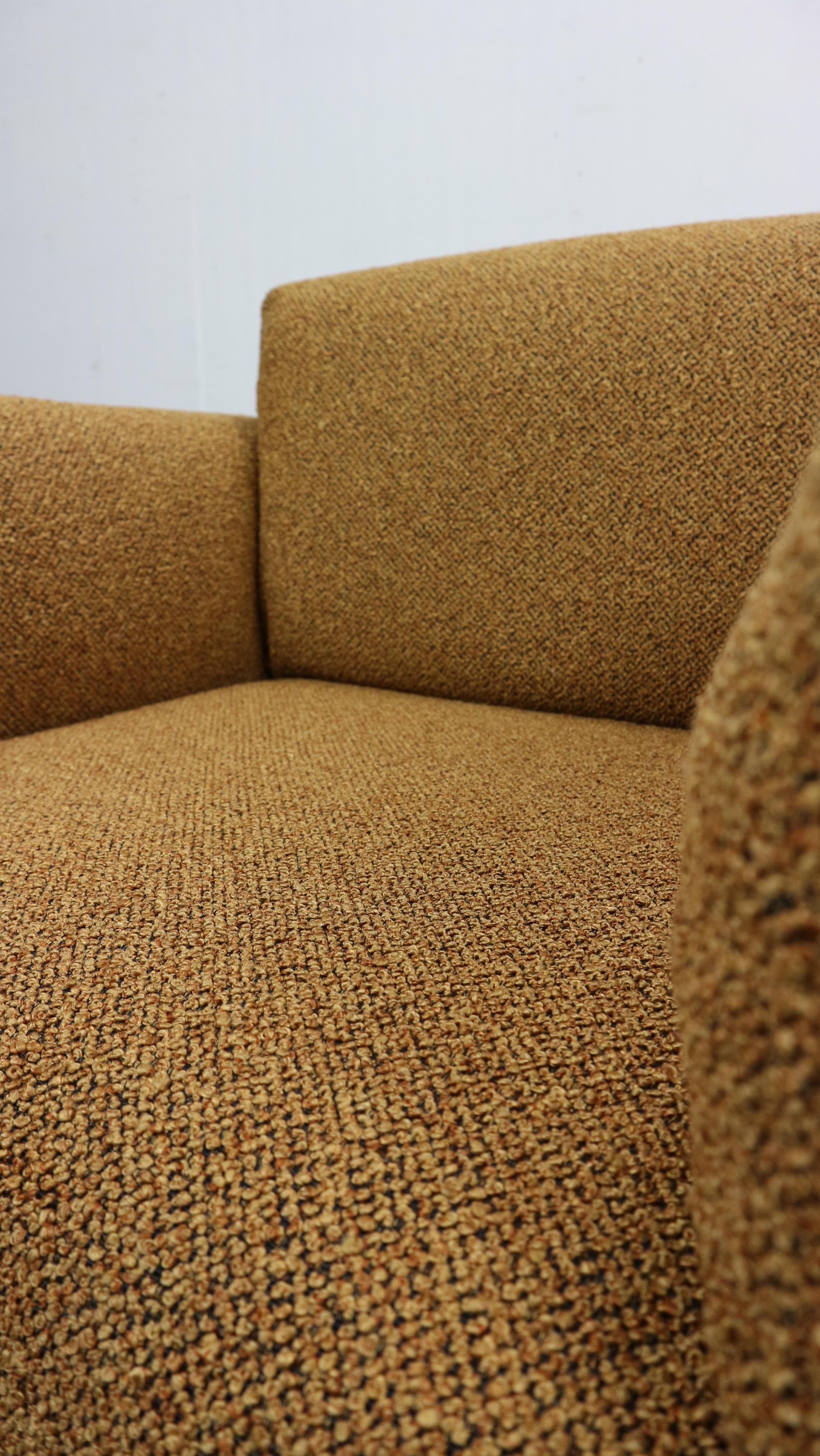 Bastiano Armchair by Afra E Tobia Scarpa for Gavina 70s newly upholstered. 8