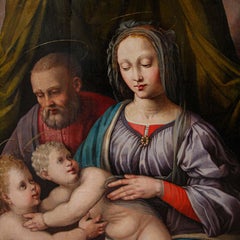 Bastiano da Sangallo, Sacra Famiglia con San Giovannino
