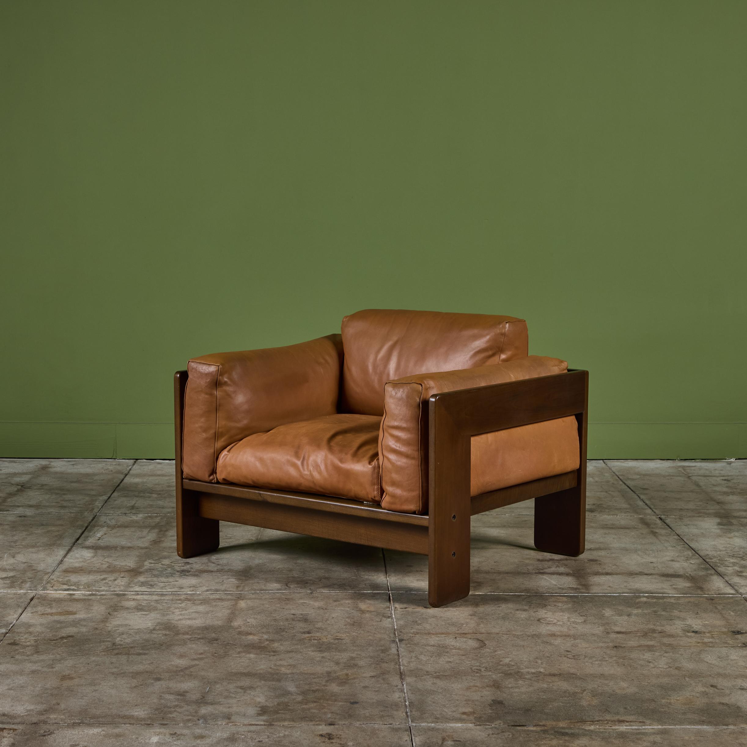 Bastiano Lounge Chair and Ottoman by Tobia Scarpa for Gavina 3