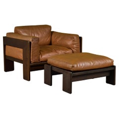 Bastiano Lounge Chair and Ottoman by Tobia Scarpa for Gavina