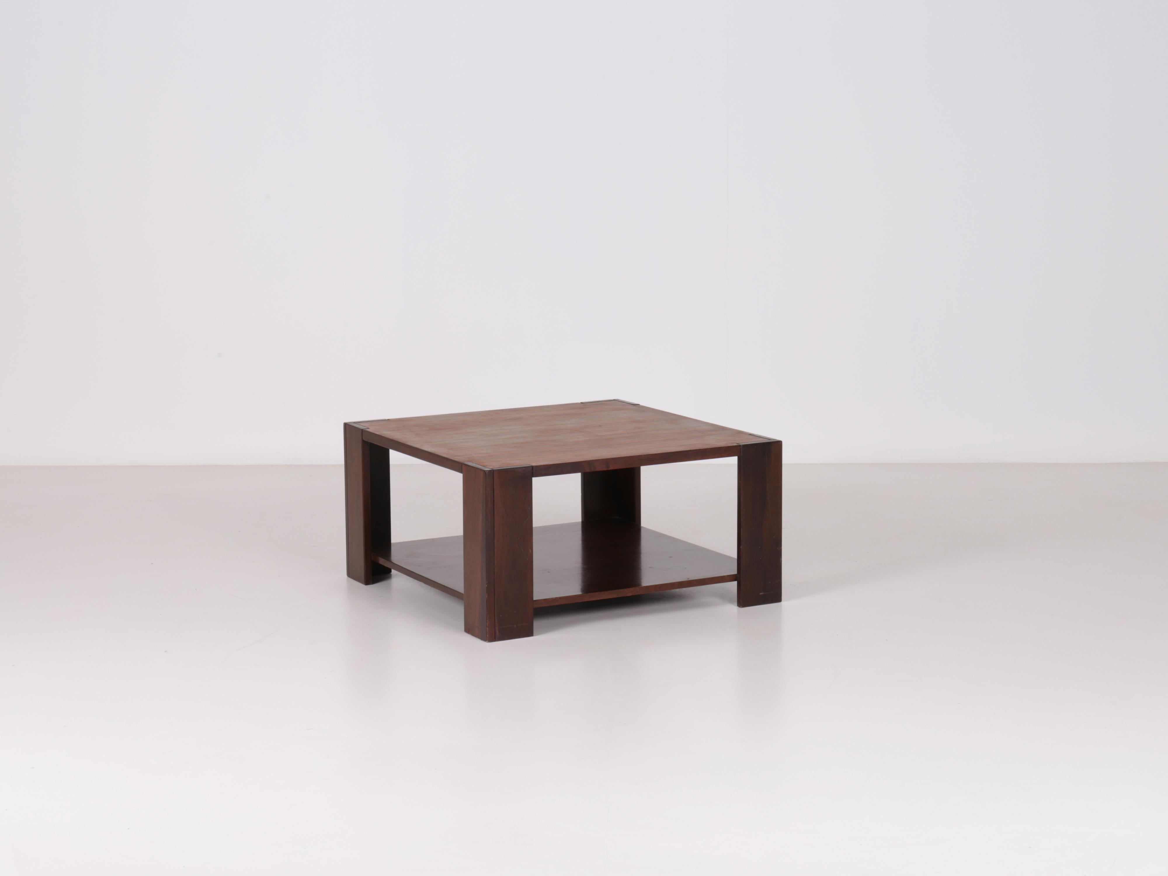 Bastiano, niedriger Tisch von Tobia Scarpa für Gavina, 1960 (Moderne der Mitte des Jahrhunderts) im Angebot