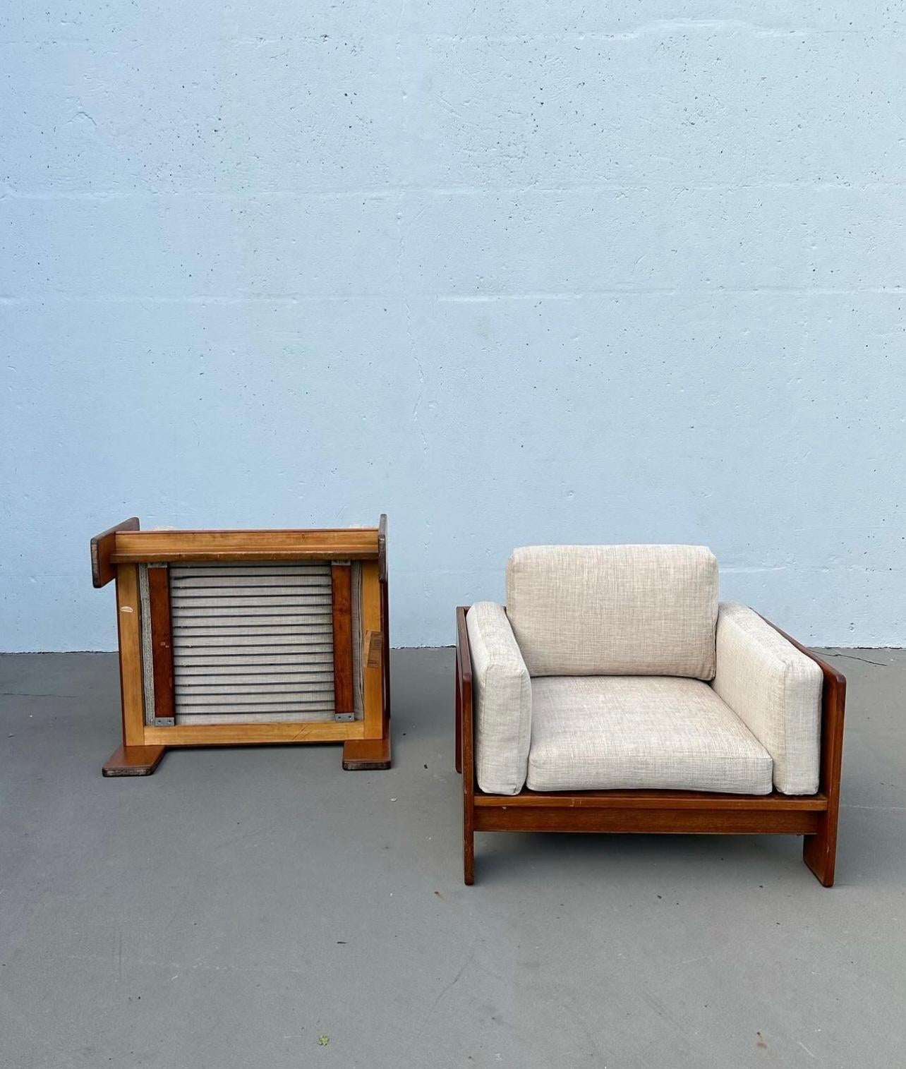 Mid-Century Modern Canapé et fauteuils Bastiano d'Afra & Tobia Scarpa pour Stendig  en vente