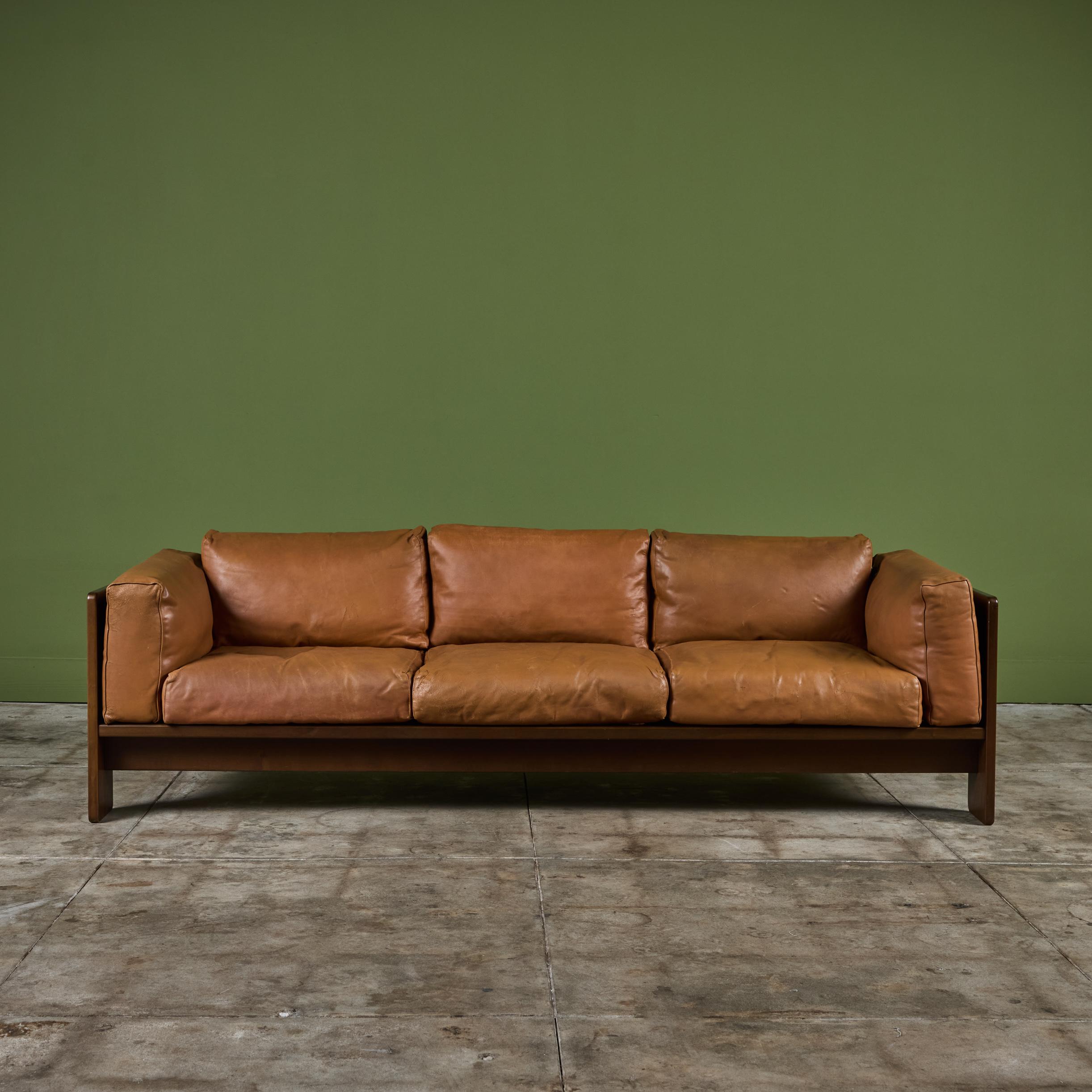 Mid-Century Modern Bastiano Sofa by Tobia Scarpa for Gavina