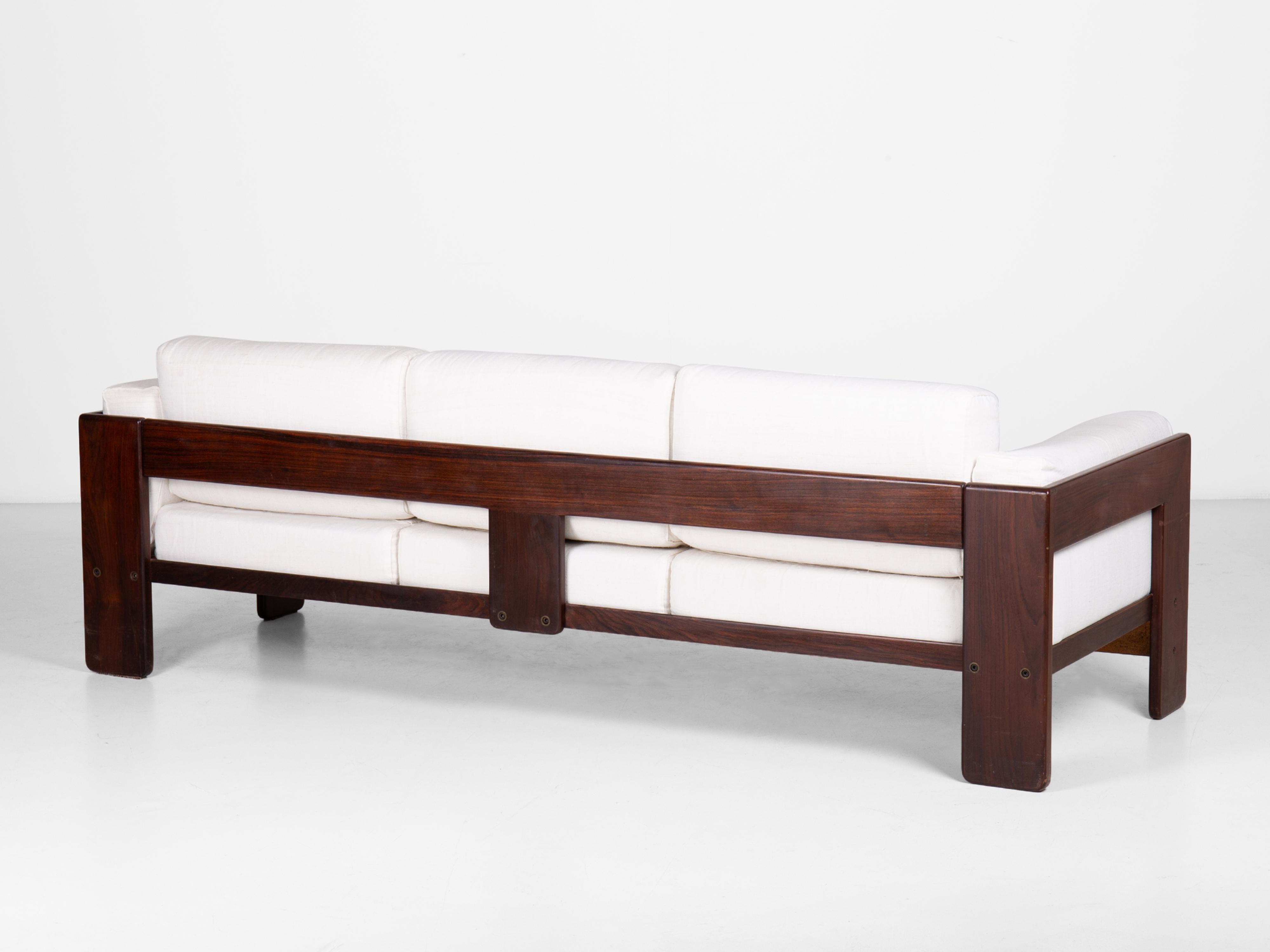 Mid-Century Modern Bastiano sofa in canvas designed by Tobia Scarpa for Gavina 1960