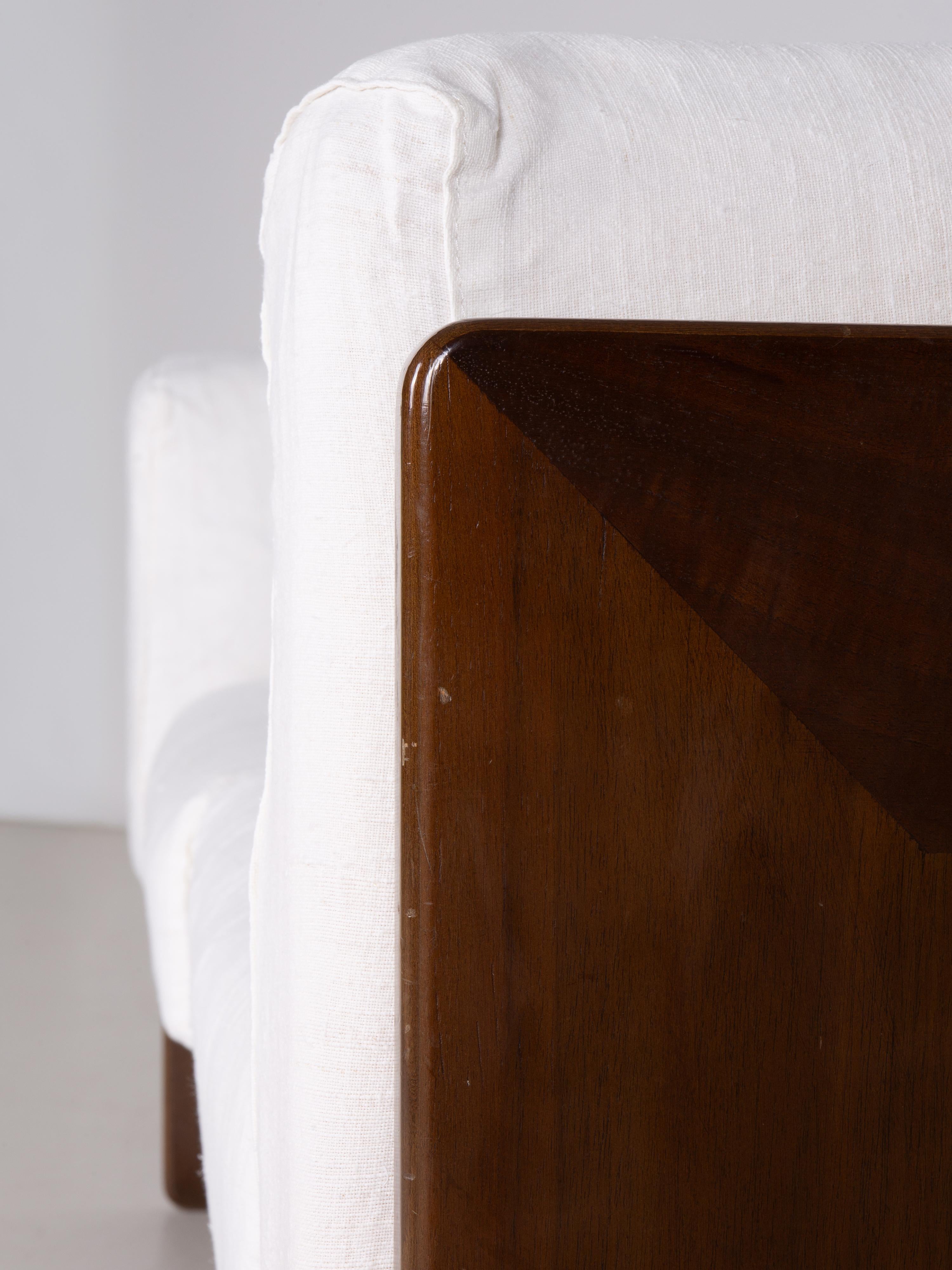 Bastiano sofa in canvas designed by Tobia Scarpa for Gavina 1960 For Sale 2