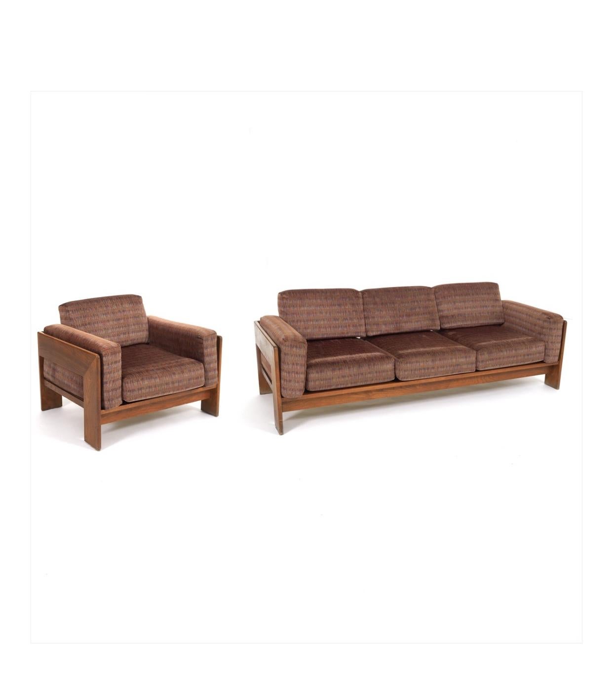 Loungesessel im Bastiano-Stil in der Art von Afra & Tobia Scarpa. im Angebot 3