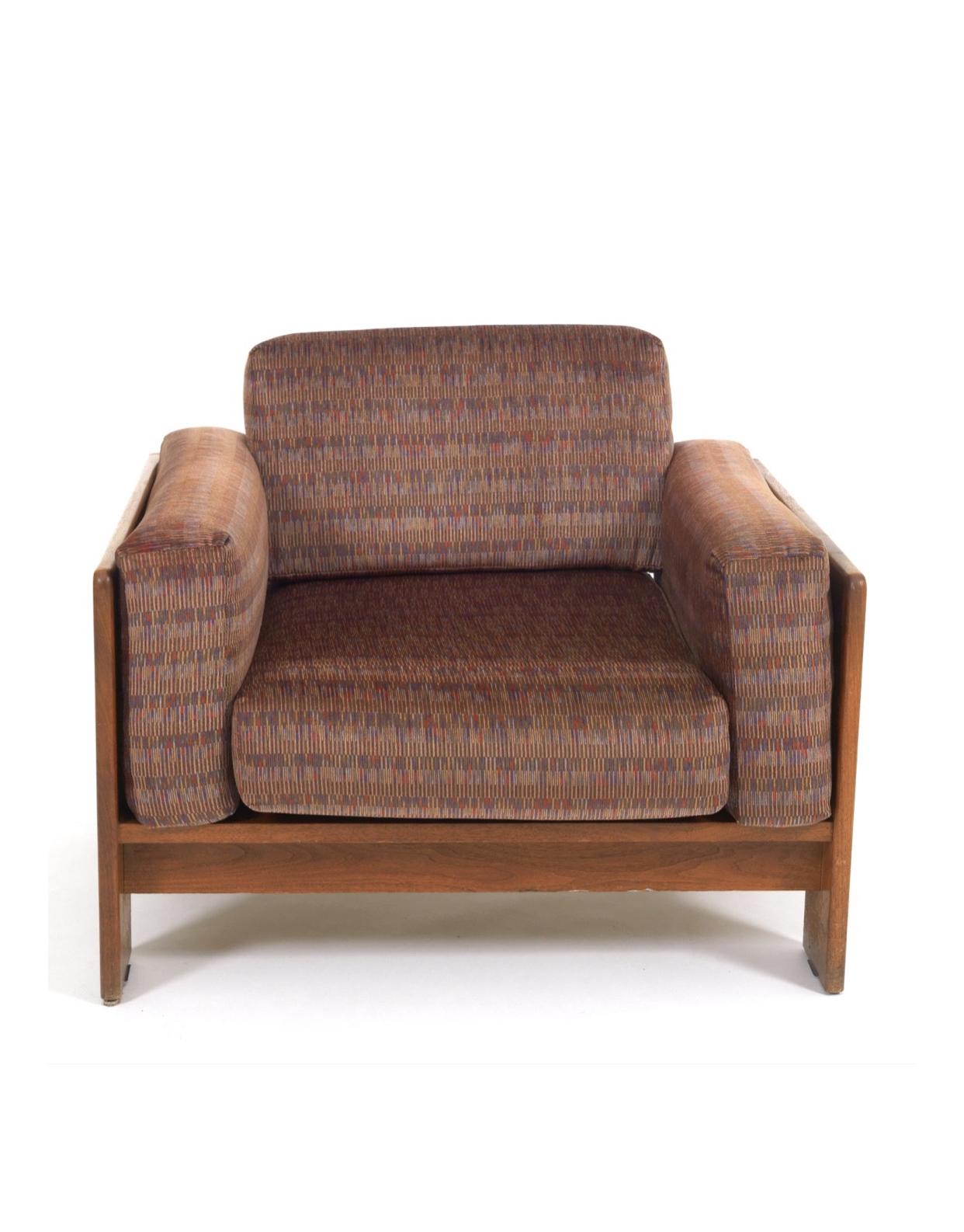 Loungesessel im Bastiano-Stil in der Art von Afra & Tobia Scarpa. (amerikanisch) im Angebot