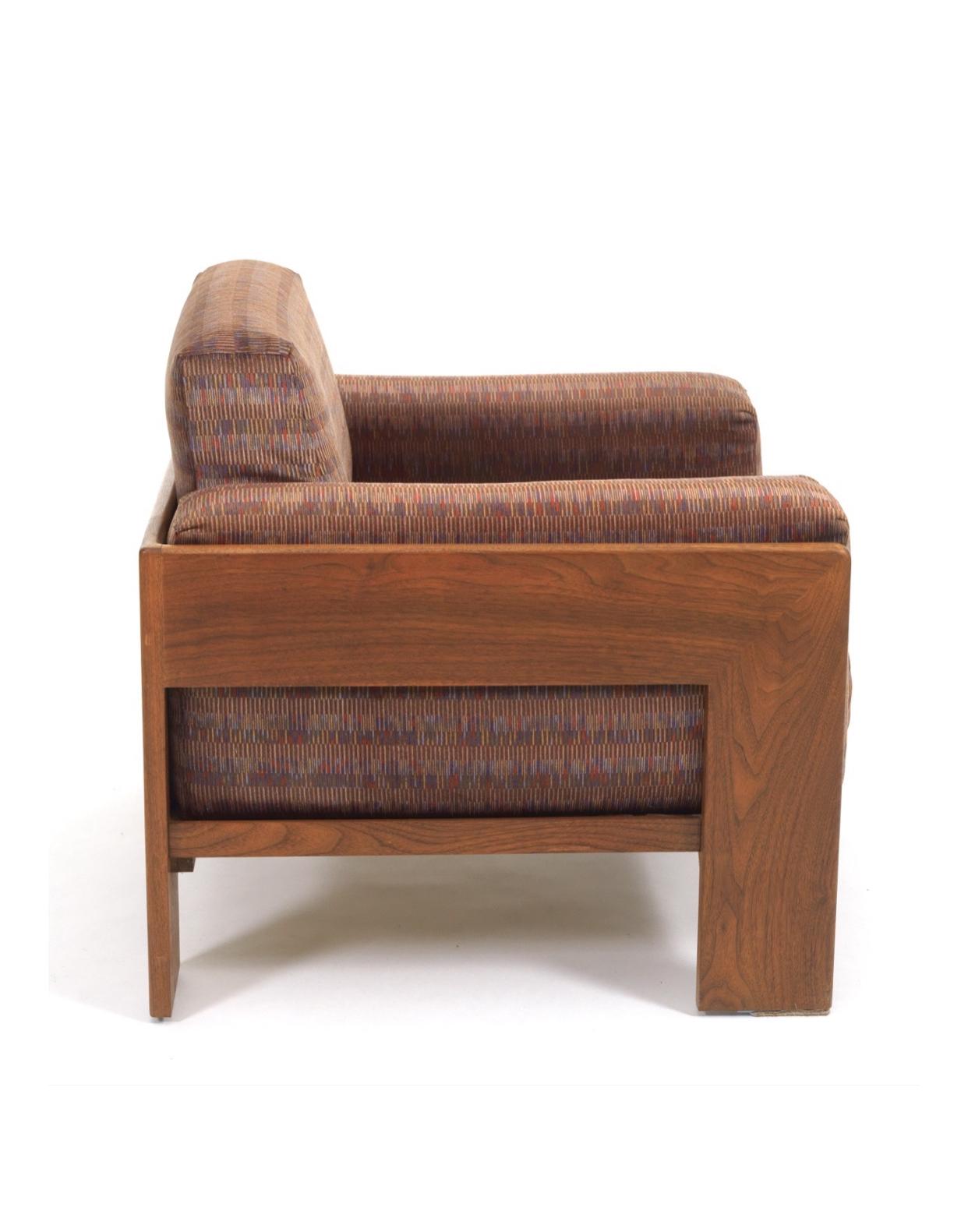 Loungesessel im Bastiano-Stil in der Art von Afra & Tobia Scarpa. (Ende des 20. Jahrhunderts) im Angebot