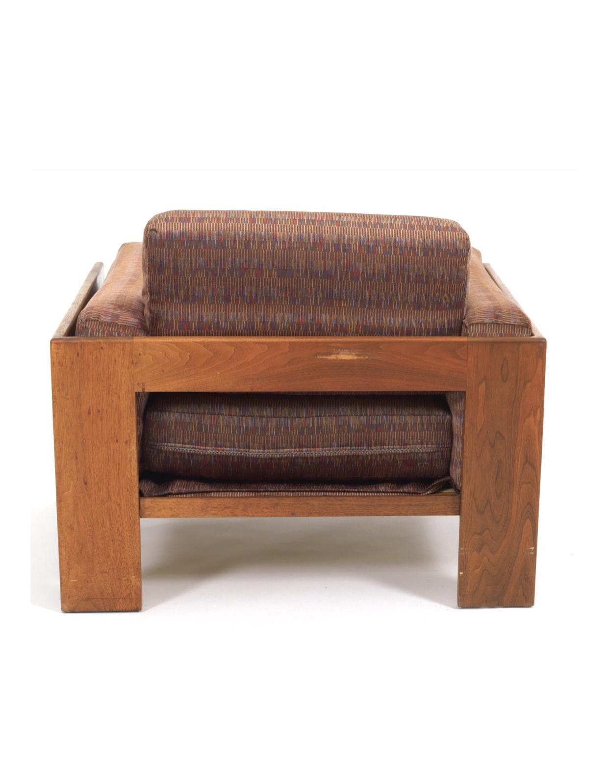 Loungesessel im Bastiano-Stil in der Art von Afra & Tobia Scarpa. (Polster) im Angebot