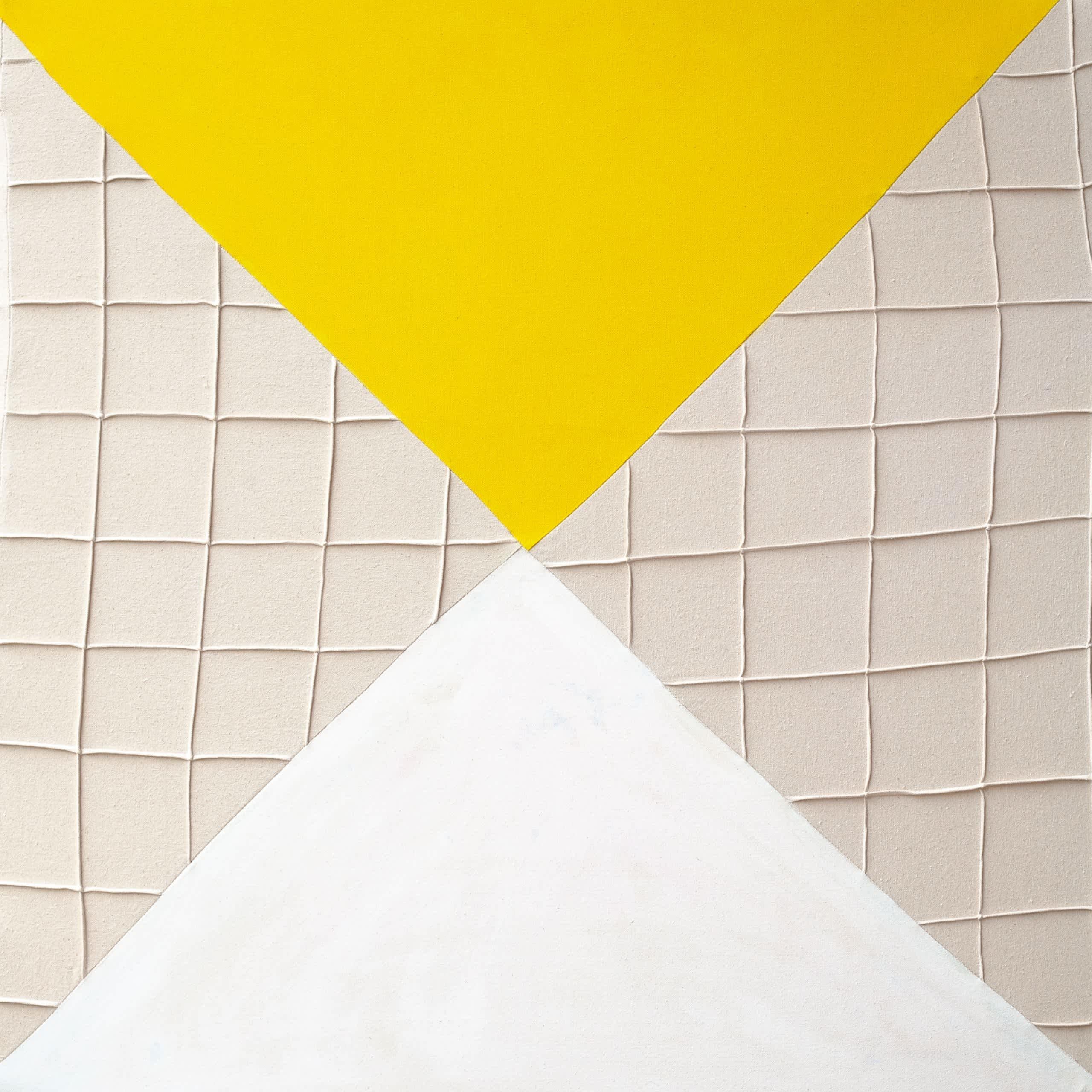 Bastienne Schmidt Abstract Painting - Untitled 35, Colored Grids