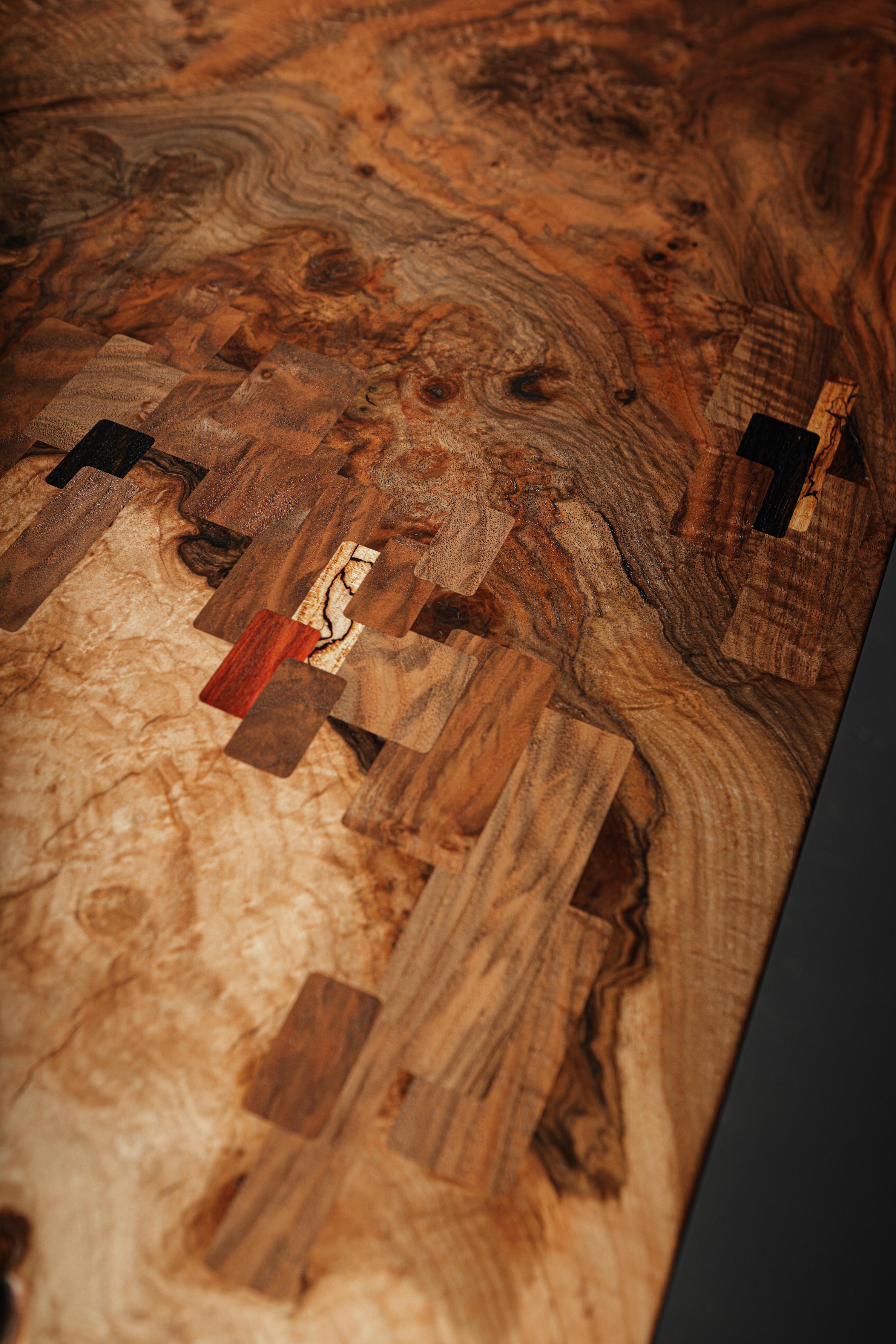 Bastogne Walnut Live Edge, Executive Desk In-Stock 3