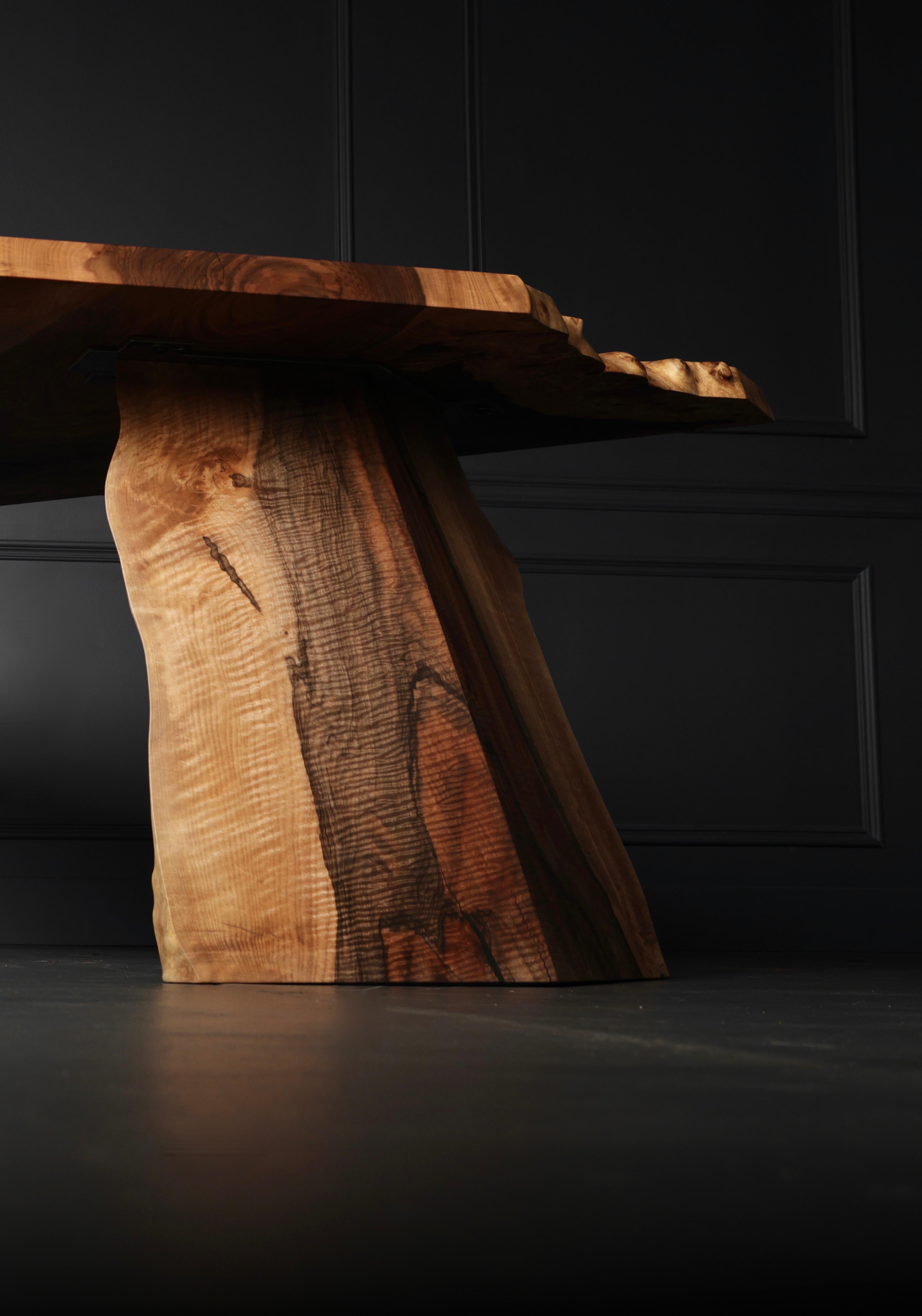 Bastogne Walnut Live Edge, Executive Desk In-Stock 2