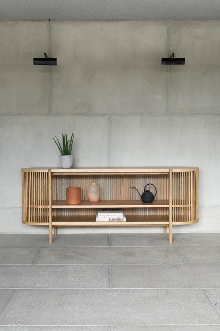 Bastone Sideboard in Oak by Poiat For Sale at 1stDibs
