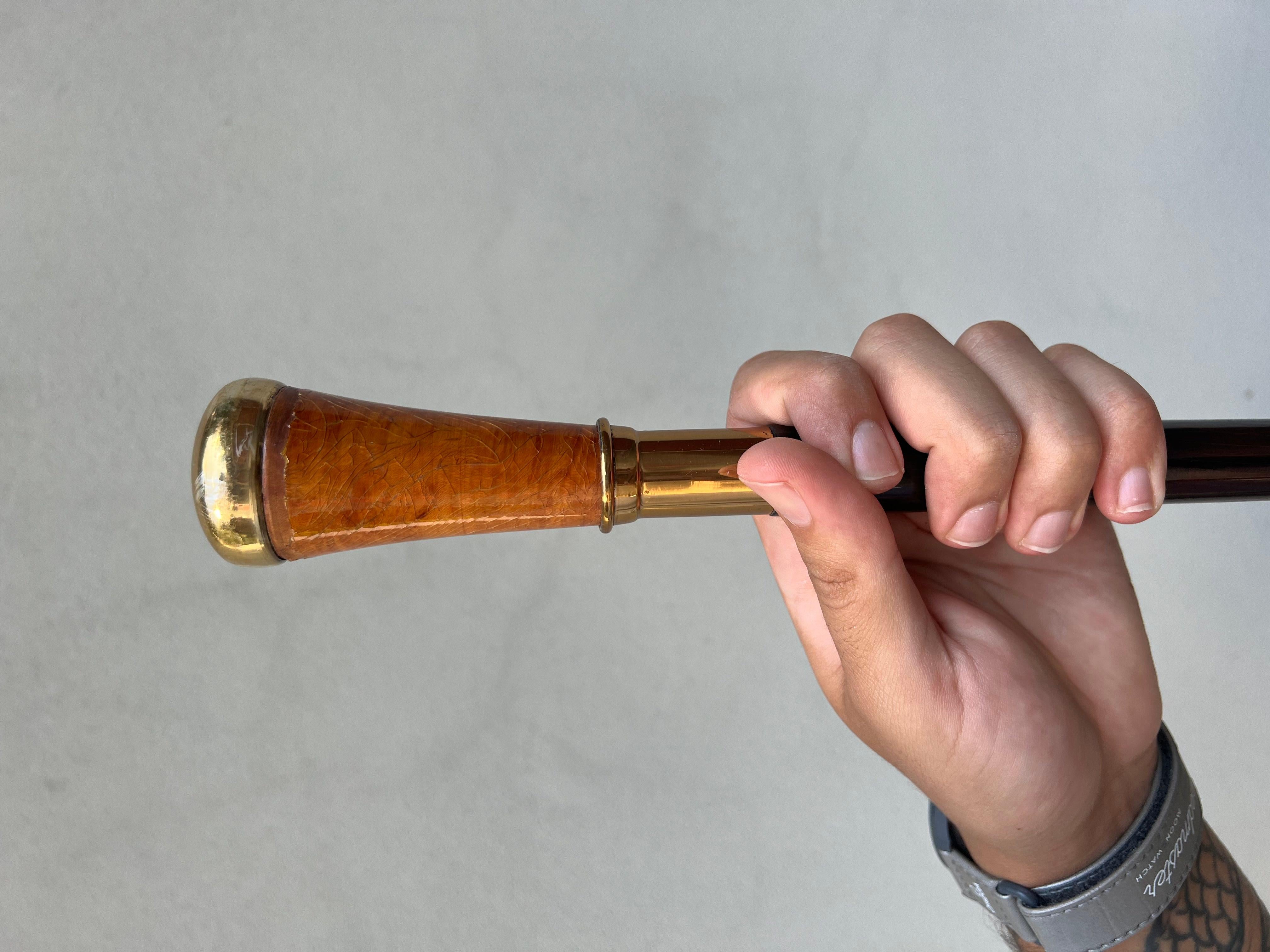 Italiano Bastone - XX secolo - bastone - wood stick - vintage in vendita