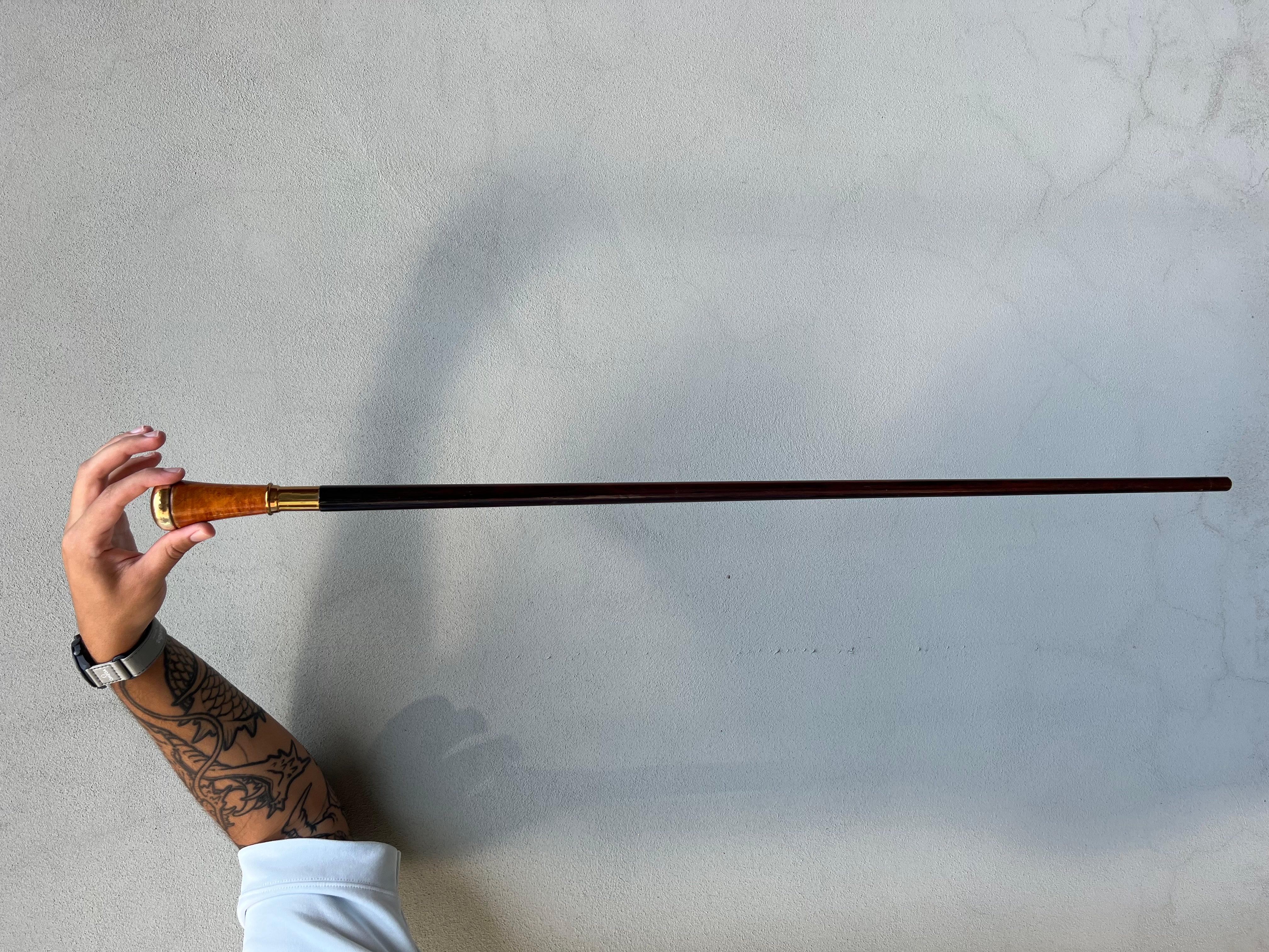 Oro Bastone - XX secolo - bastone - wood stick - vintage in vendita