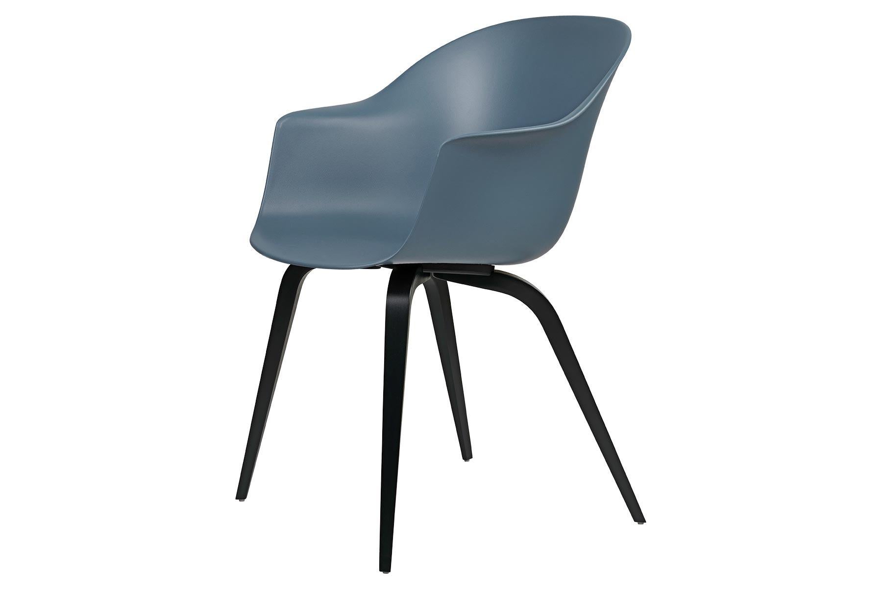 Silla de Comedor Bat, Sin Tapizar, Haya Teñida de Negro en Nuevo estado para la venta en Berkeley, CA
