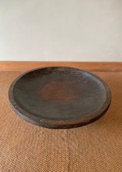 Batak Tribe Ceremonial Bowl from Jackfruit Wood, Early 20th Century