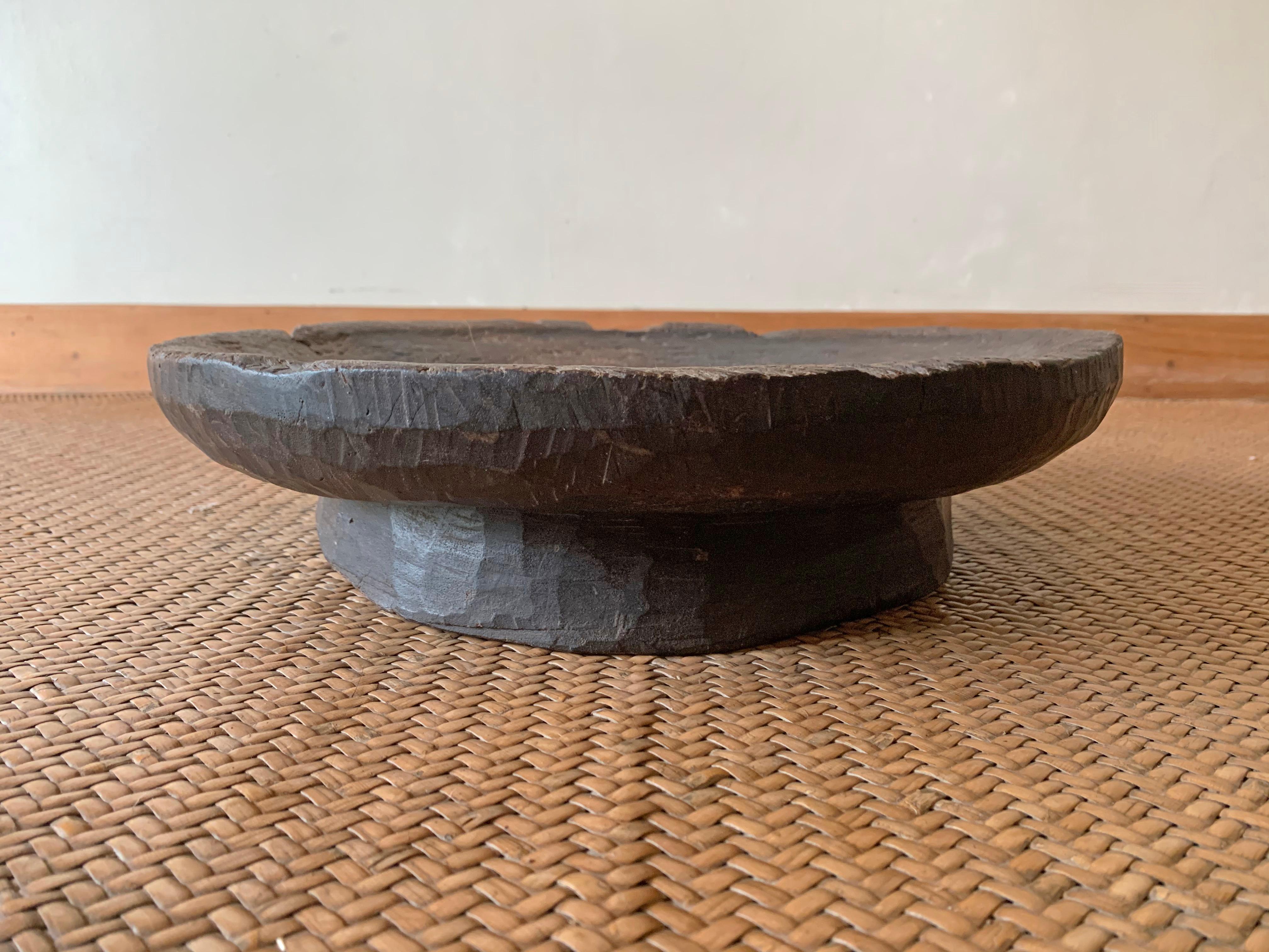 Other Batak Tribe Ceremonial Bowl from Jackfruit Wood, Early 20th Century