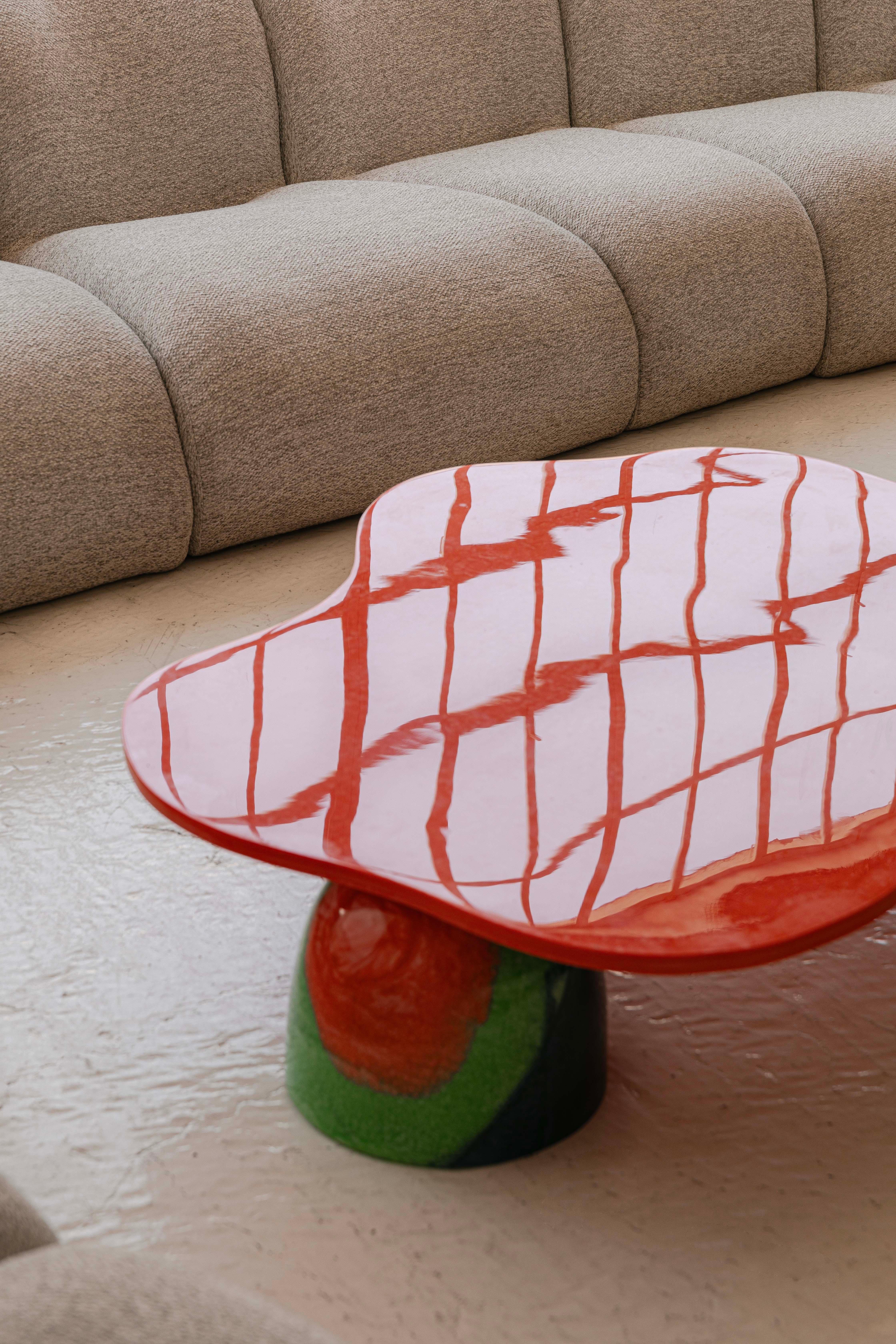 garfield glass table