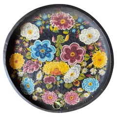 Batea michoacana pintada a mano (Grande)