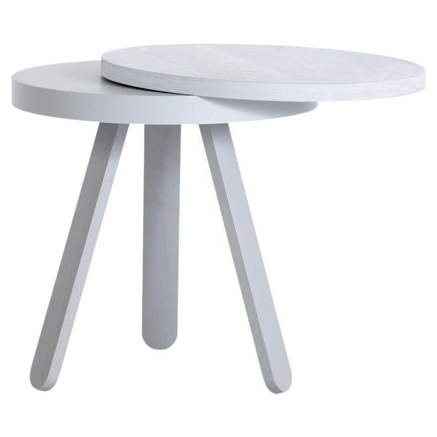 Batea S Tray Side Table Grey For Sale