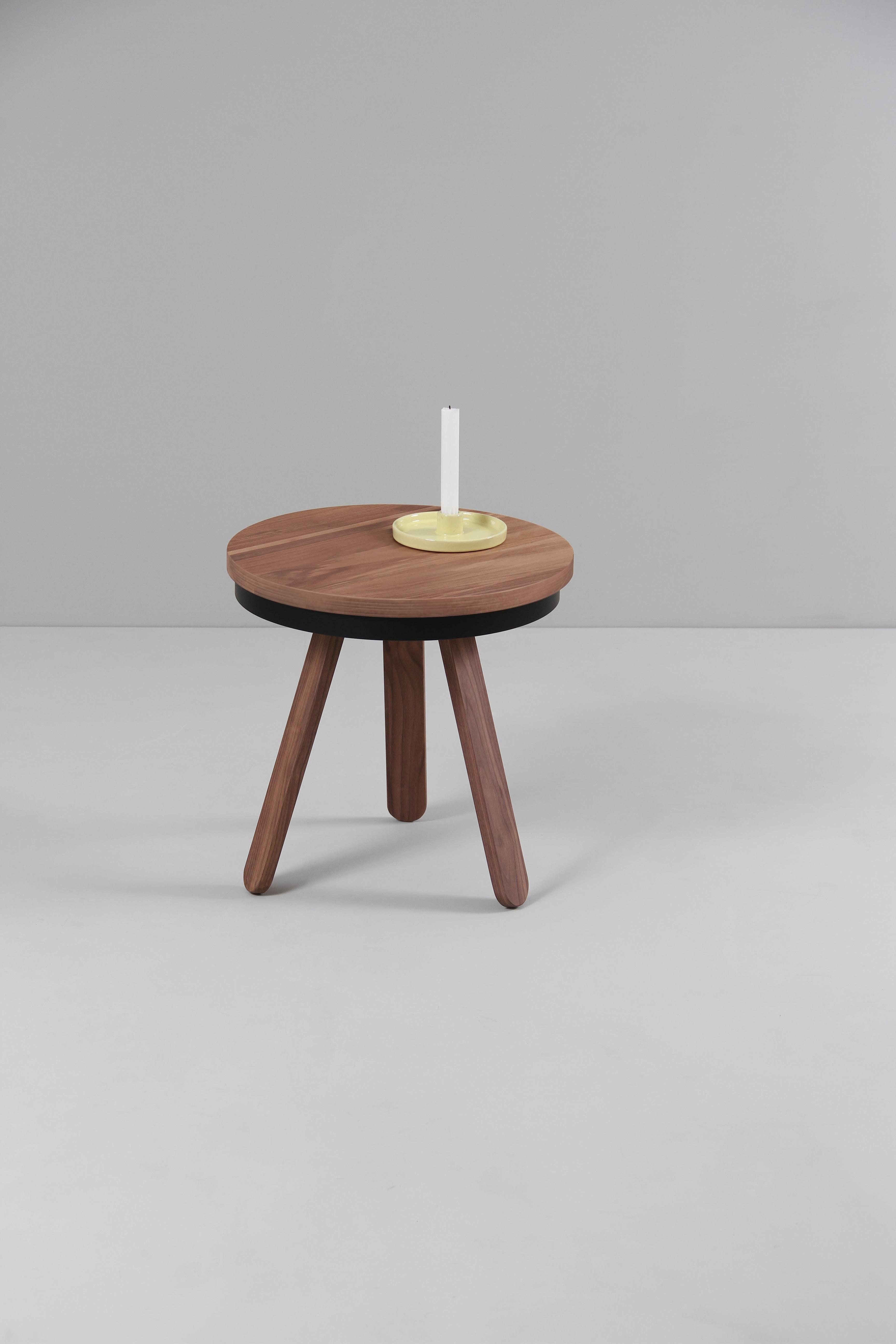 Batea S Tray Side Table Oak-White In New Condition For Sale In Madrid, Madrid