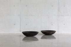 Cuenco Batea de Madera Antigua Oscura de CEU Studio, Variaciones de tamaño