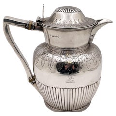 Jarra georgiana Bateman de plata de ley de 1812