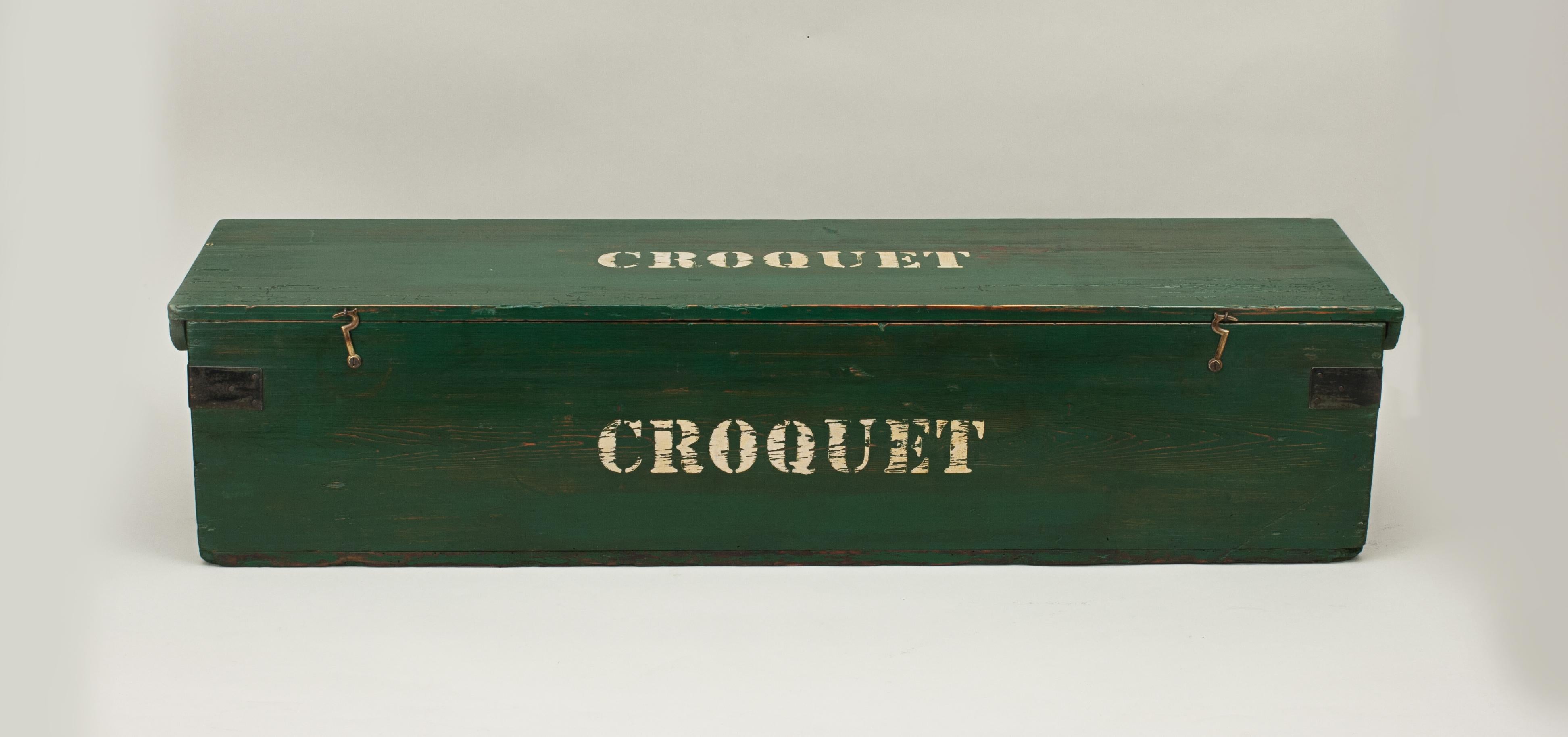 Bateman Stroud Regulation Croquet Set in Pine Box 5