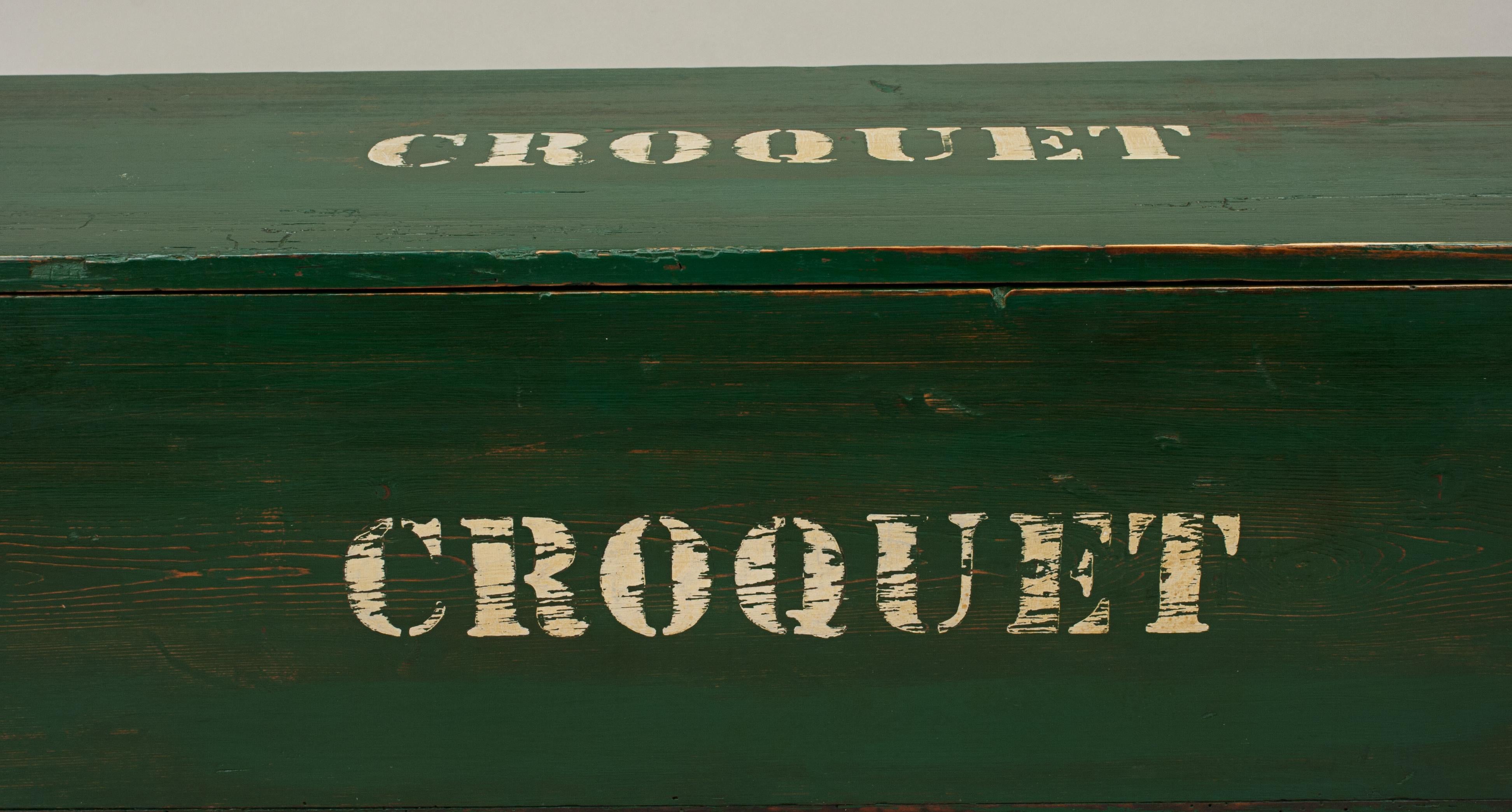 Bateman Stroud Regulation Croquet Set in Pine Box 7