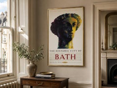 Bath 1962 British Railways Travel Poster, Reginald Lander