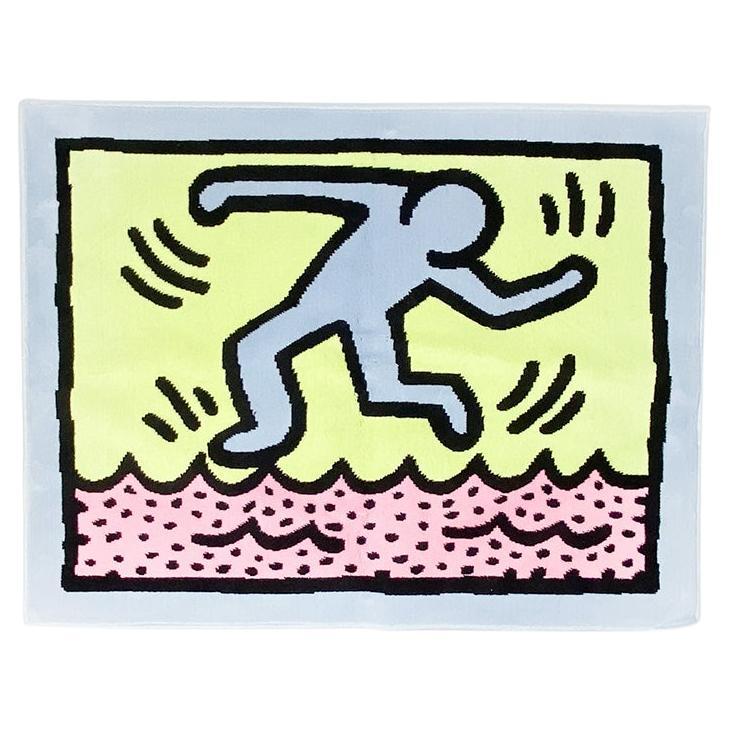 Bath mat made by Axis with design by Keith Haring.