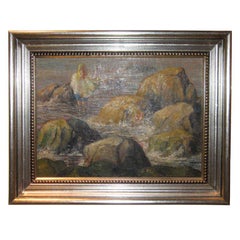 "Bather, Cape Ann Mass" By Xavier Barile